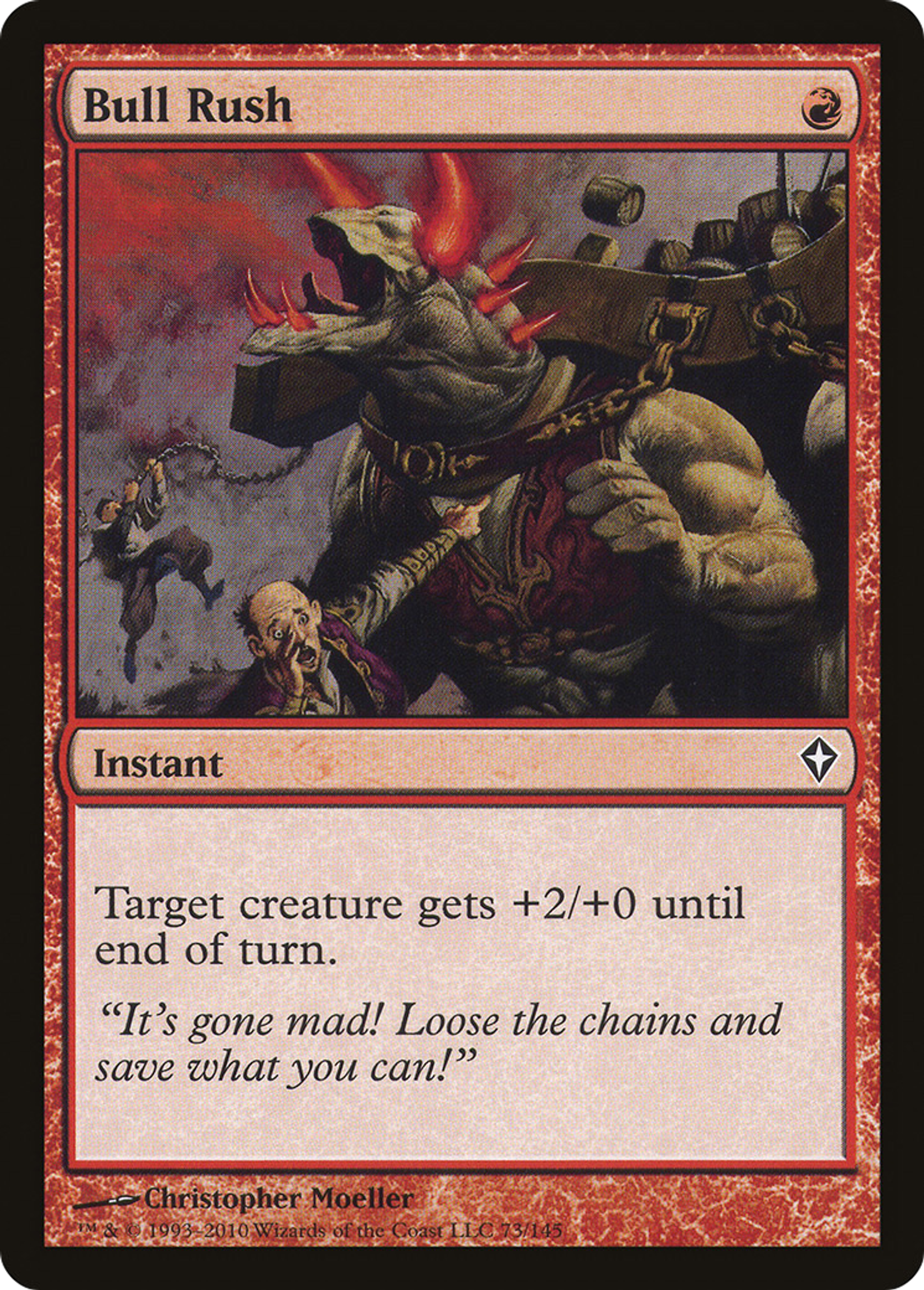 Bull Rush — Worldwake — Magic: The Gathering