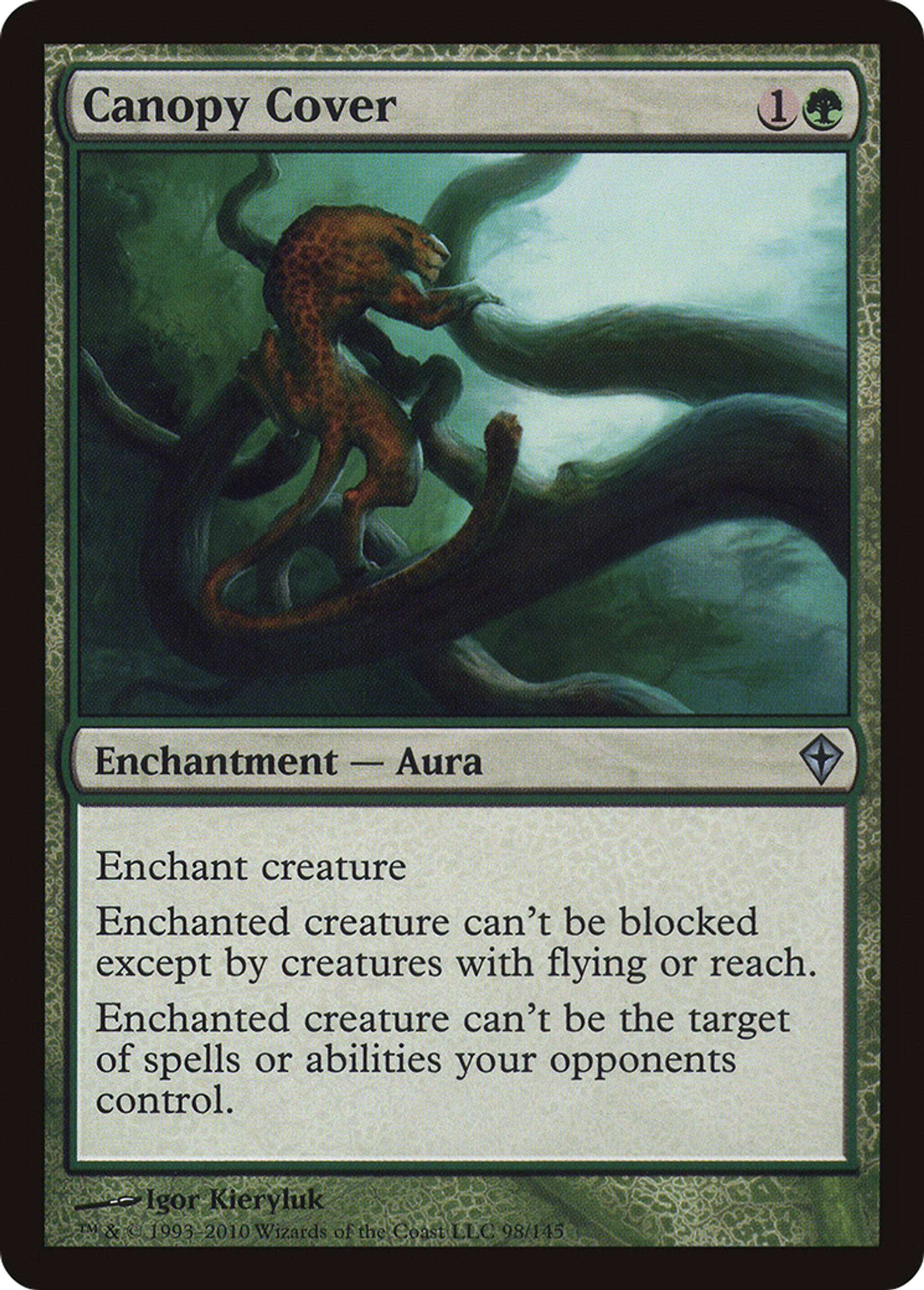 Canopy Cover — Worldwake — Magic: The Gathering