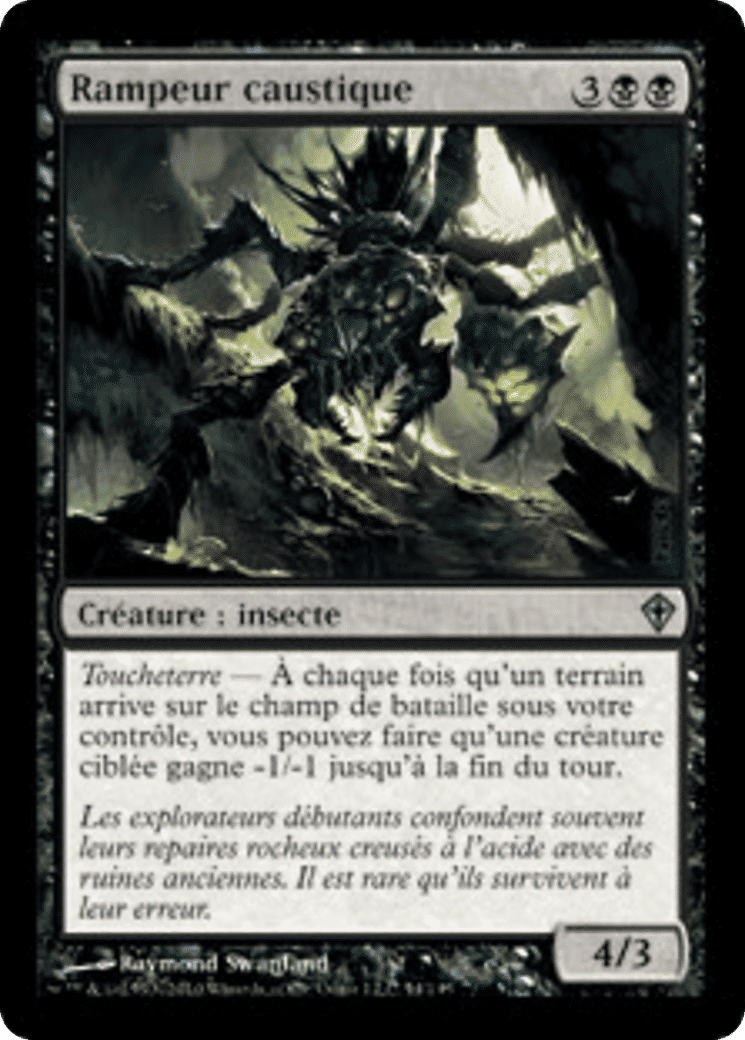 Rampeur caustique — Worldwake — Magic: The Gathering