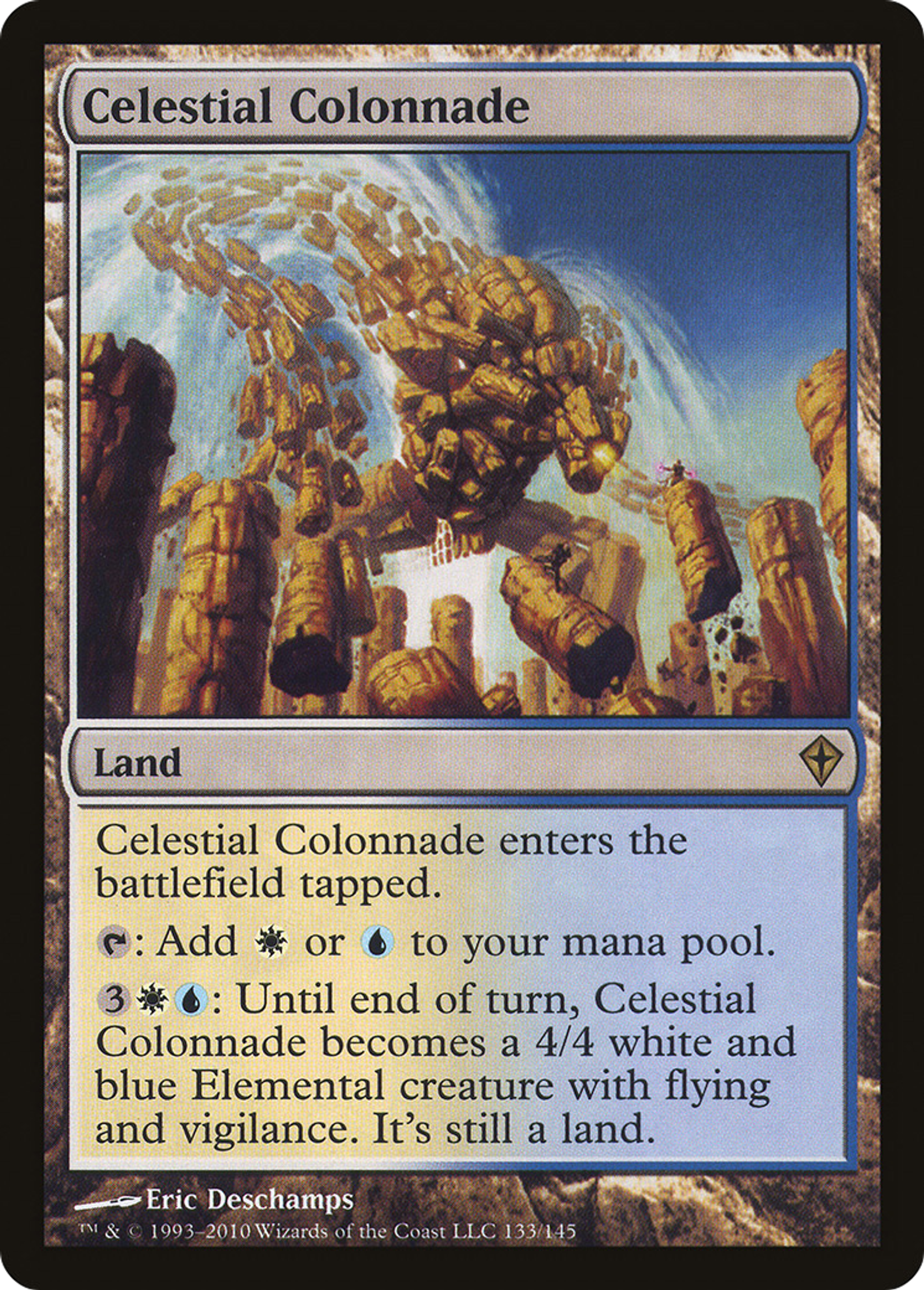 Celestial Colonnade — Worldwake — Magic: The Gathering