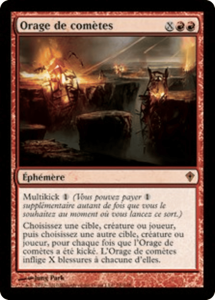 Orage de comètes — Worldwake — Magic: The Gathering