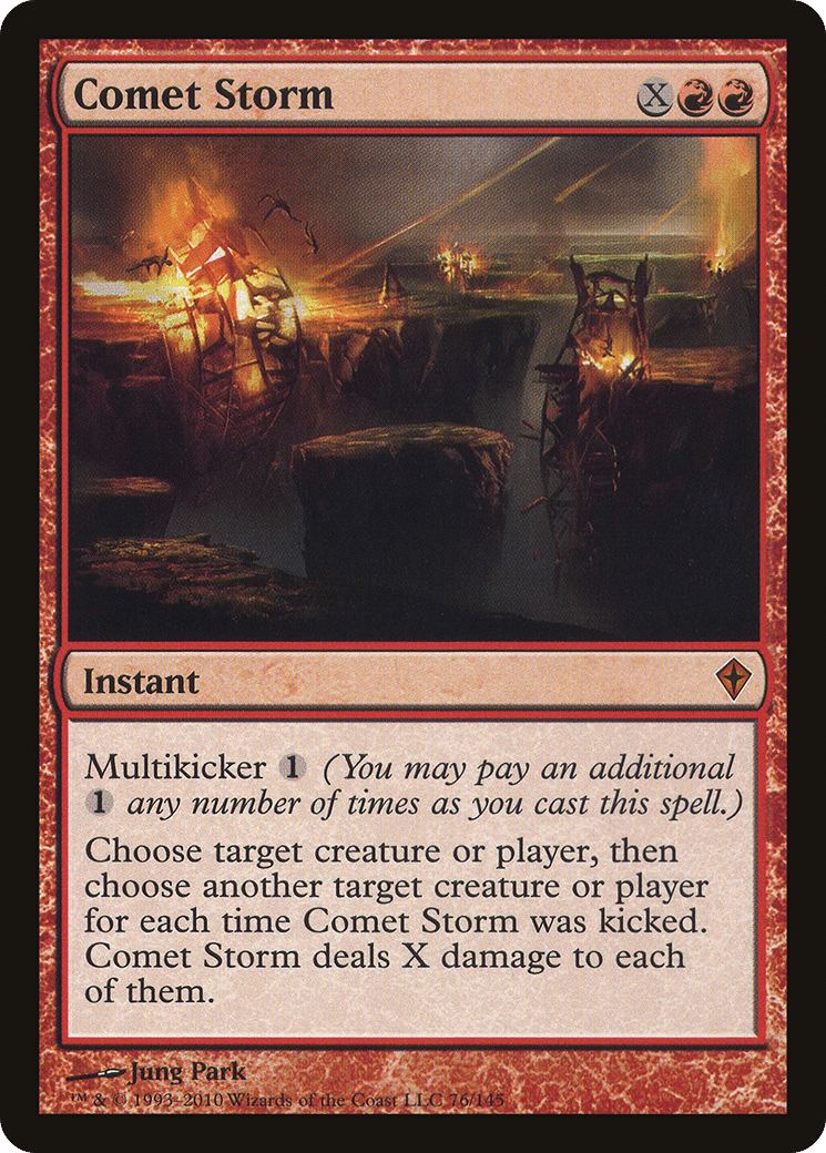 Comet Storm — Worldwake — Magic: The Gathering