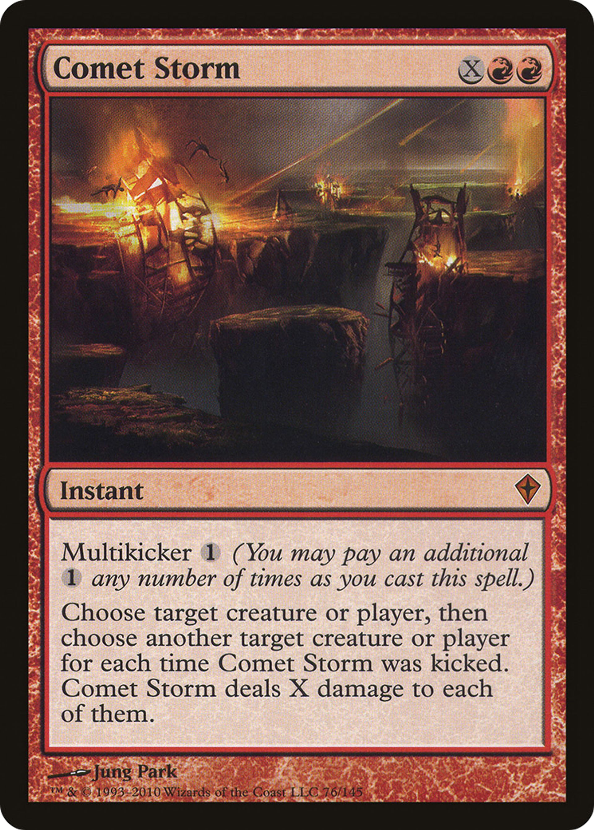 Comet Storm — Worldwake — Magic: The Gathering