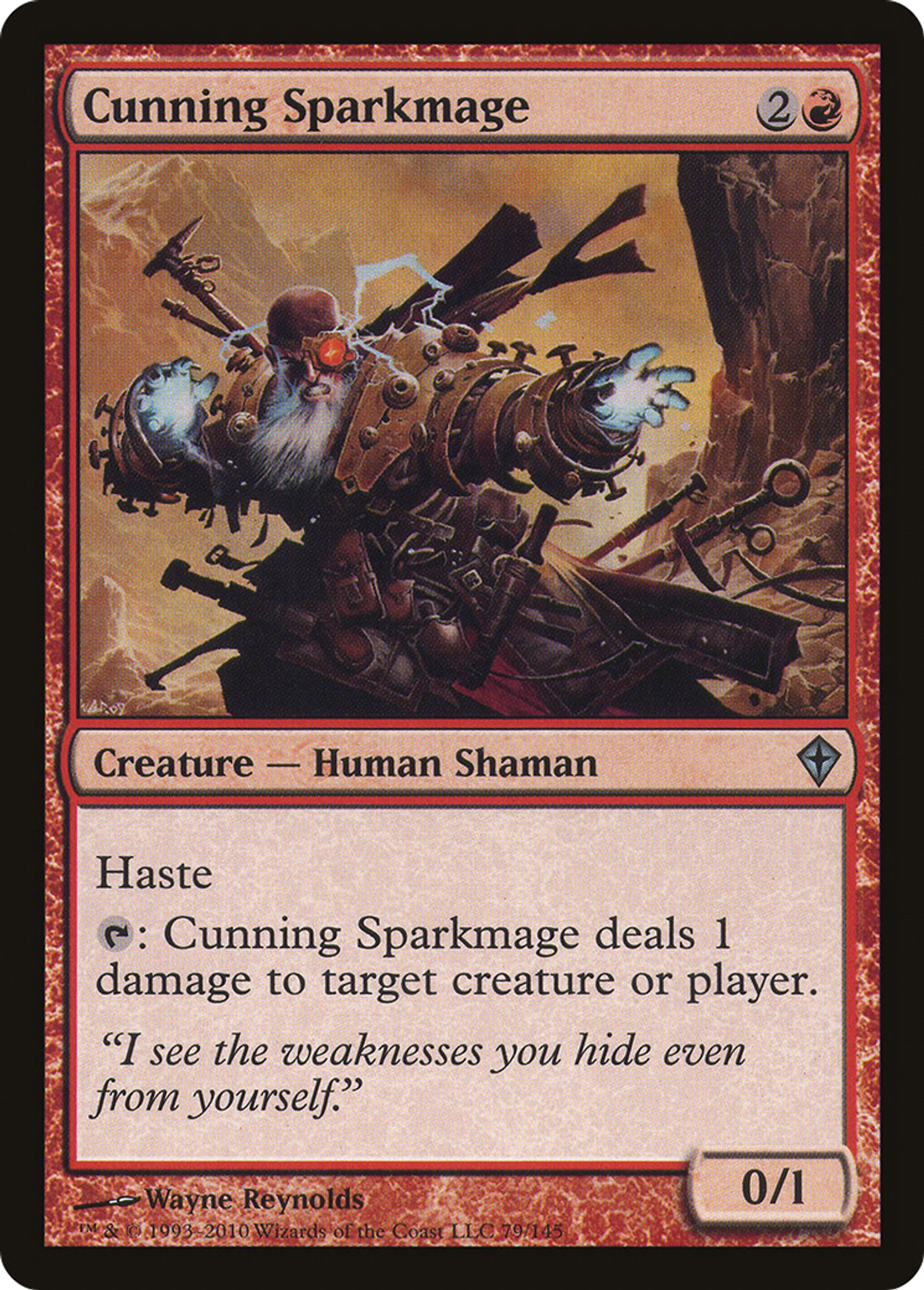 Cunning Sparkmage — Worldwake — Magic: The Gathering