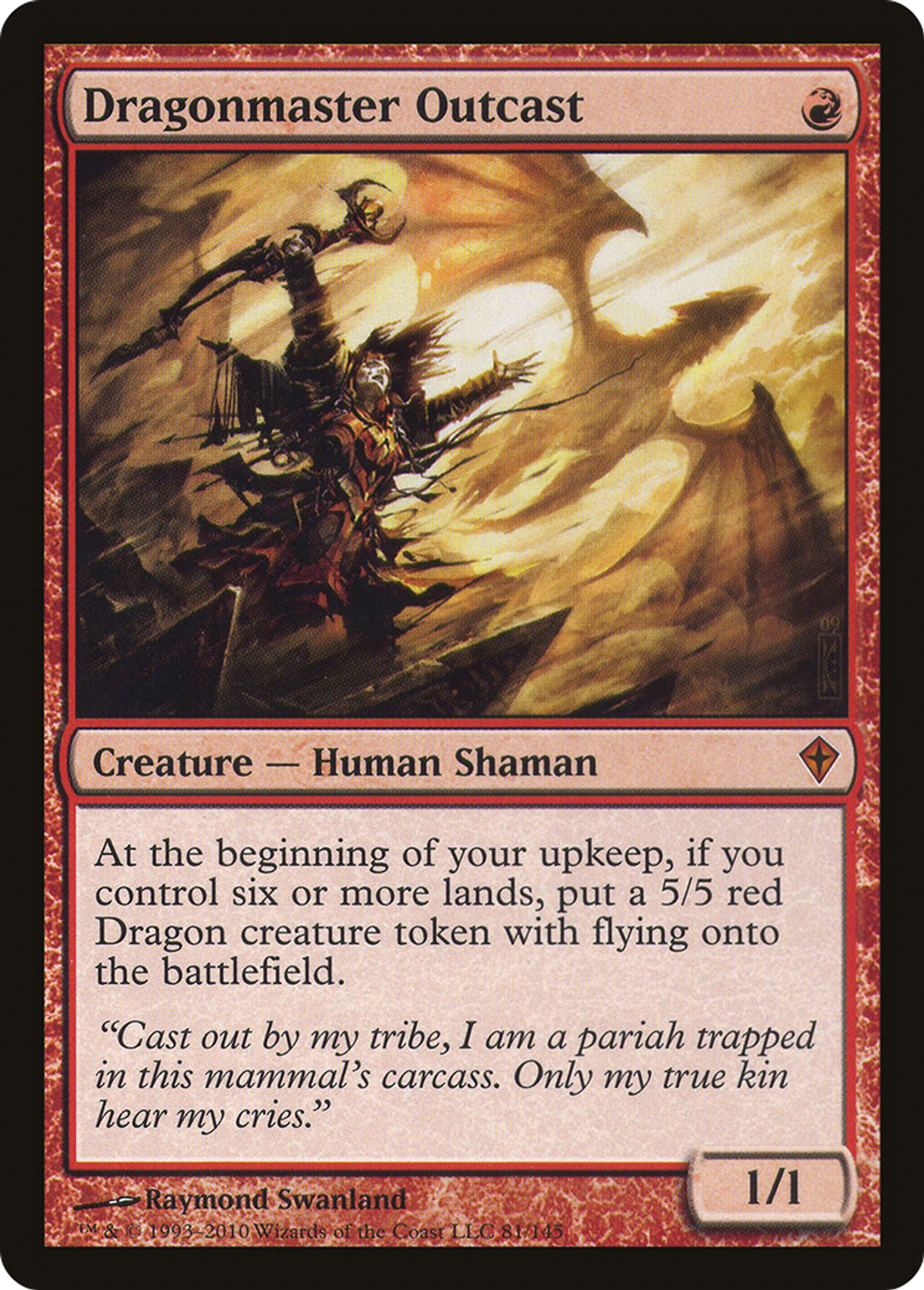 Dragonmaster Outcast — Worldwake — Magic: The Gathering