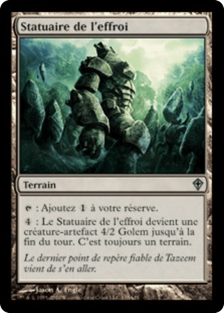 Statuaire de l'effroi — Worldwake — Magic: The Gathering