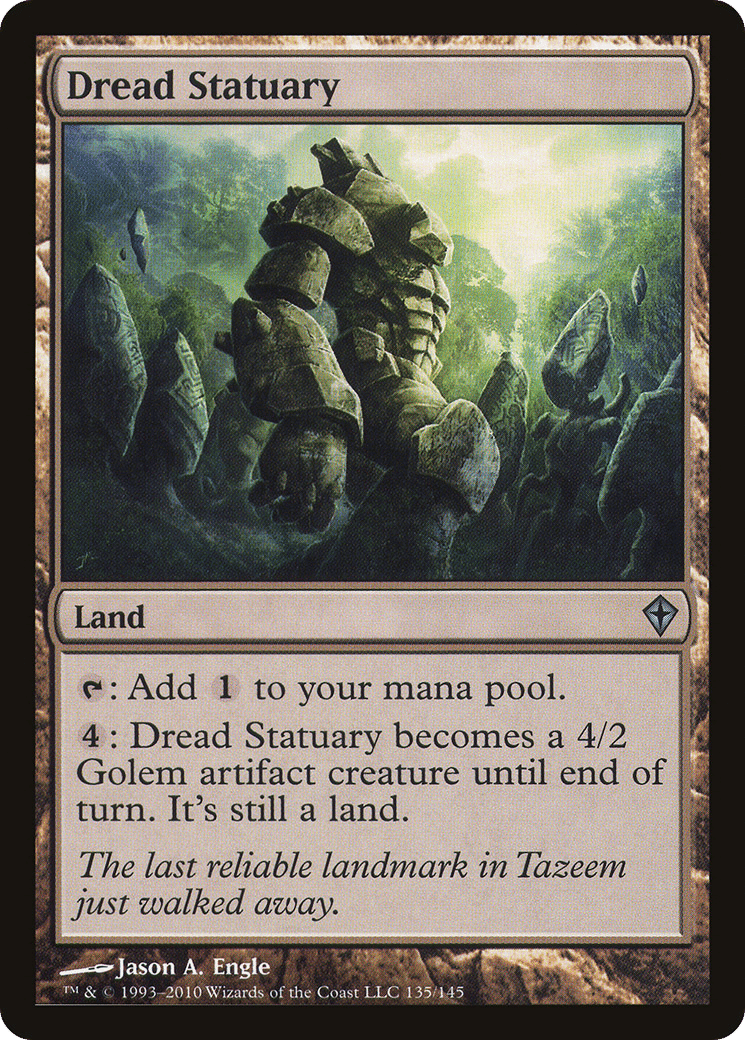 Dread Statuary — Worldwake — Magic: The Gathering