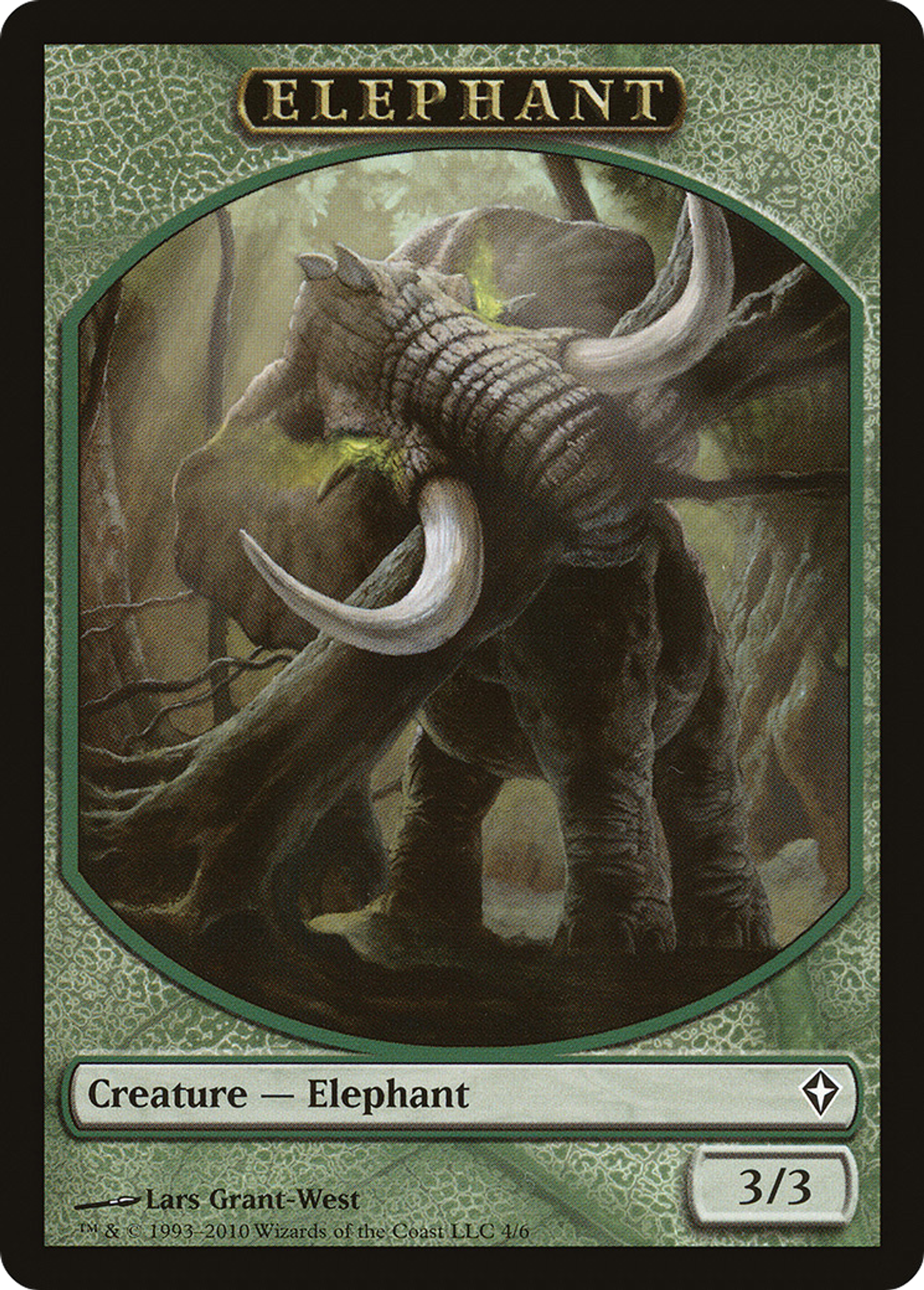 Elephant — Worldwake — Magic: The Gathering