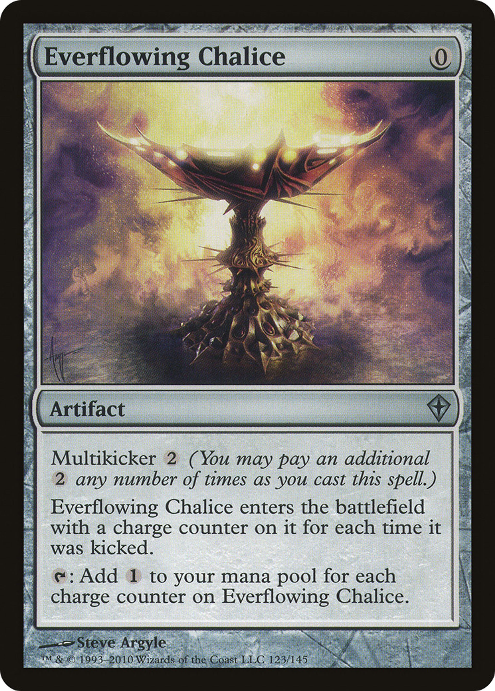 Everflowing Chalice — Worldwake — Magic: The Gathering