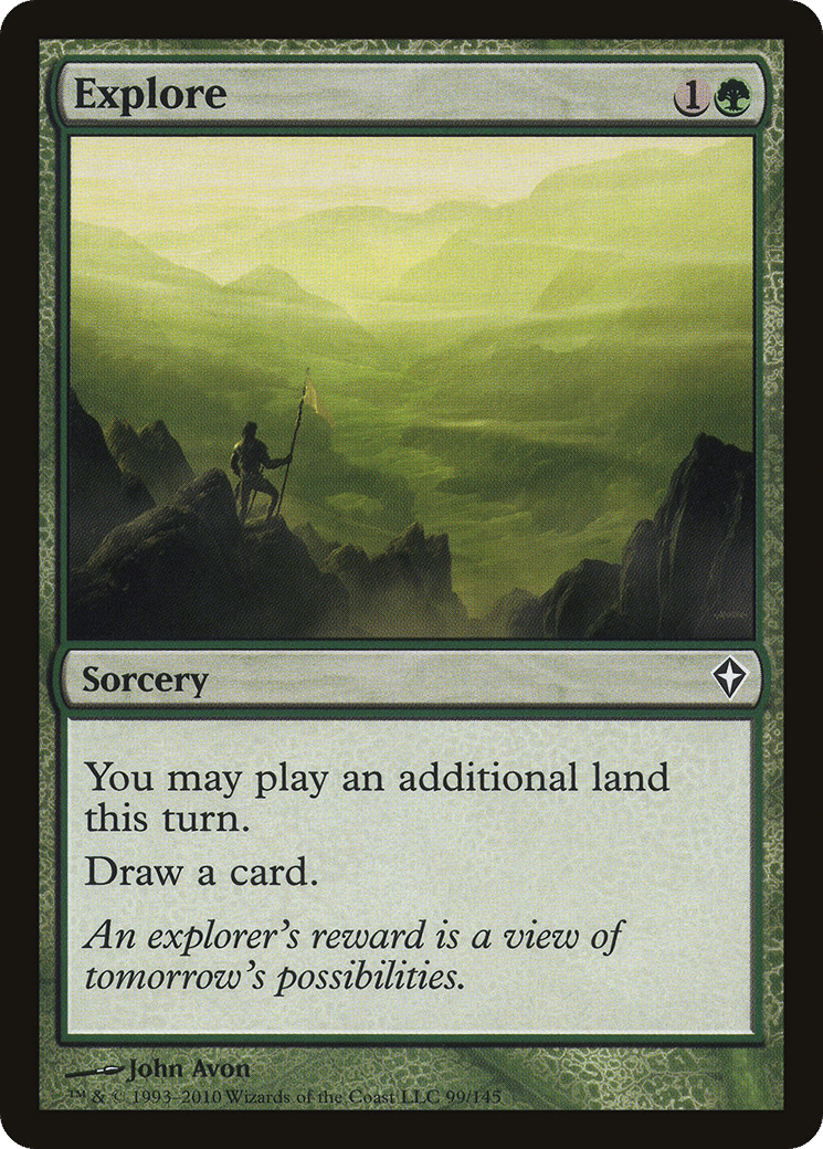 Explore — Worldwake — Magic: The Gathering