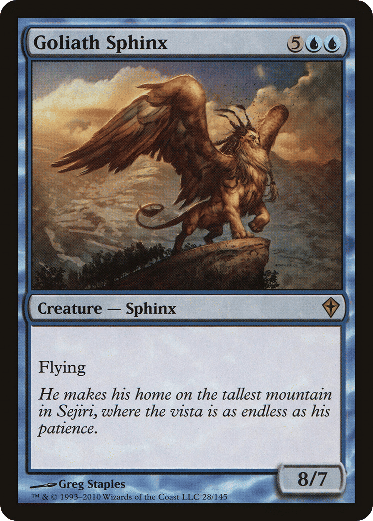 Goliath Sphinx — Worldwake — Magic: The Gathering