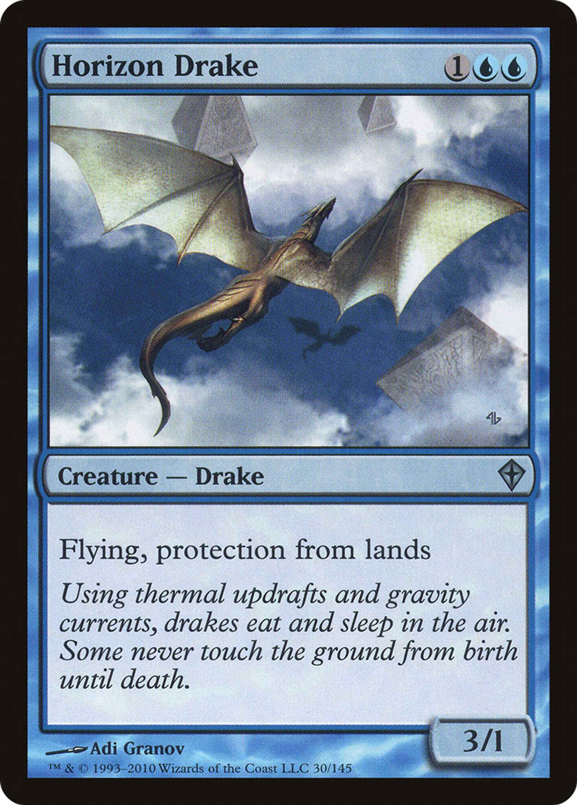 Horizon Drake — Worldwake — Magic: The Gathering