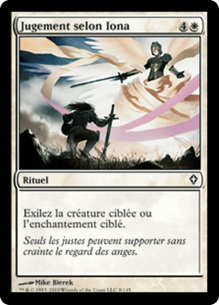 Jugement selon Iona — Worldwake — Magic: The Gathering