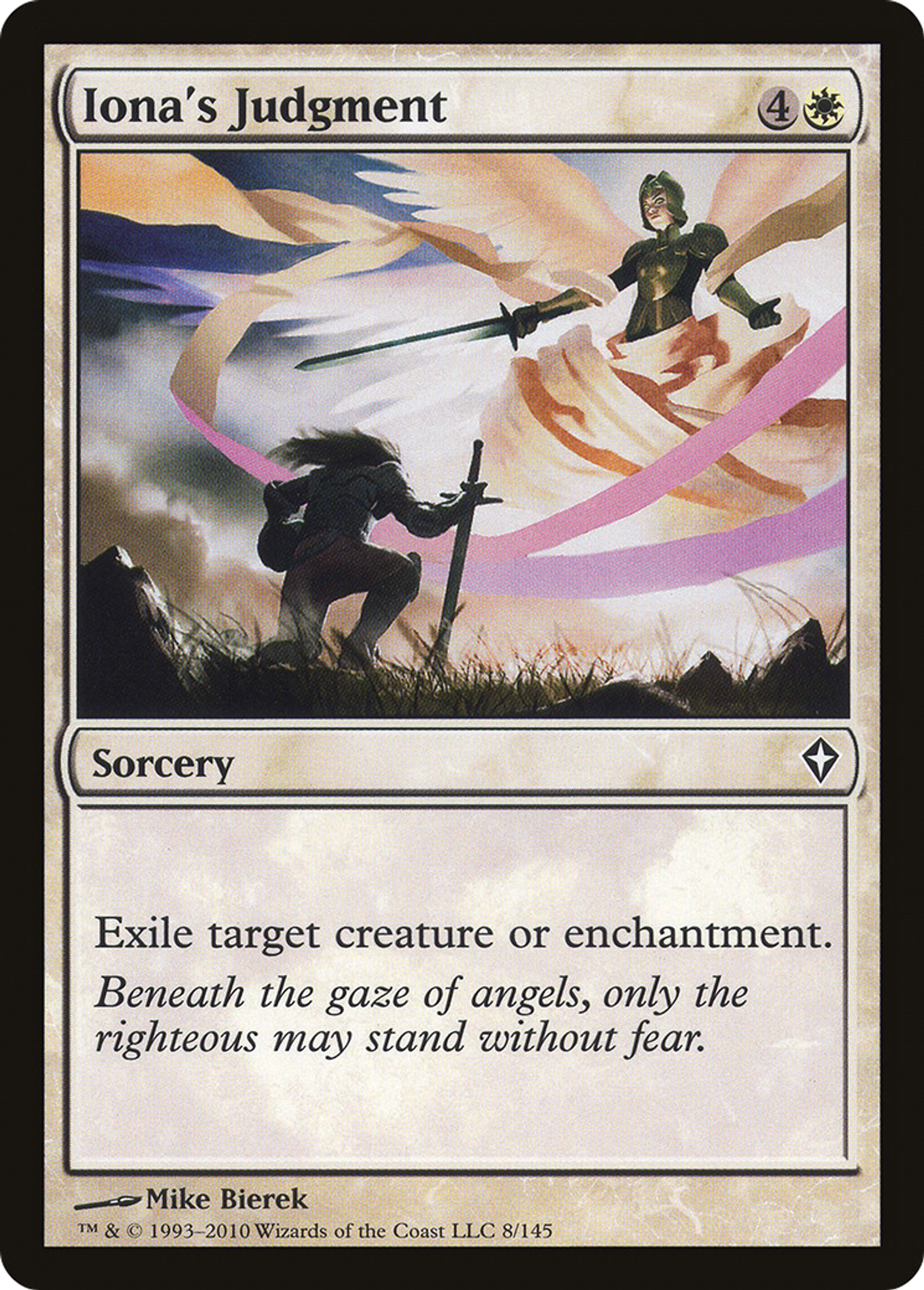 Iona's Judgment — Worldwake — Magic: The Gathering
