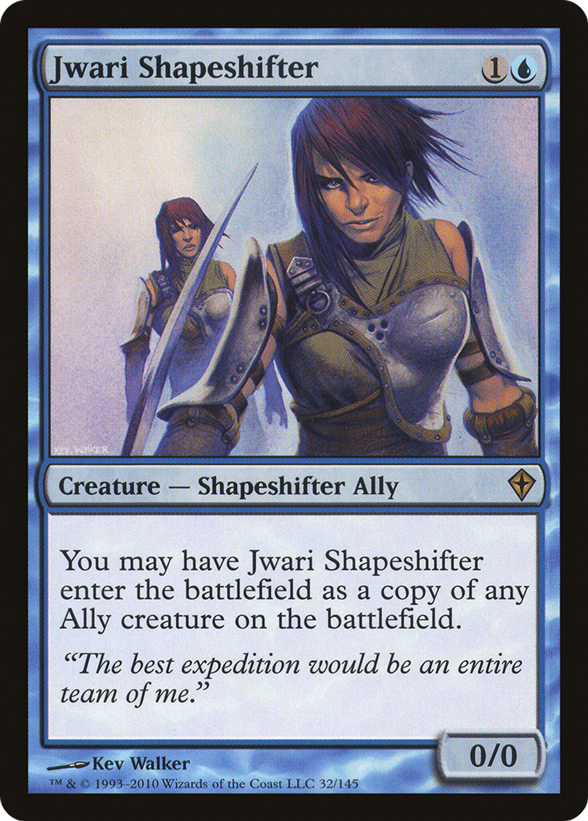Jwari Shapeshifter — Worldwake — Magic: The Gathering