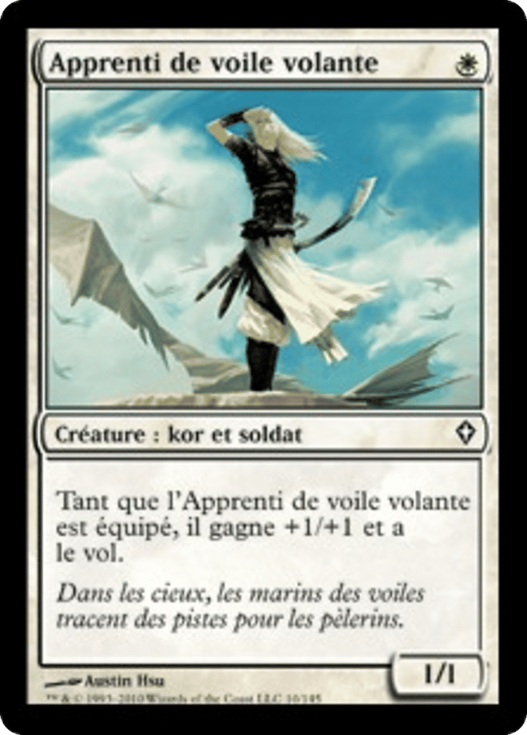 Apprenti de voile volante — Worldwake — Magic: The Gathering