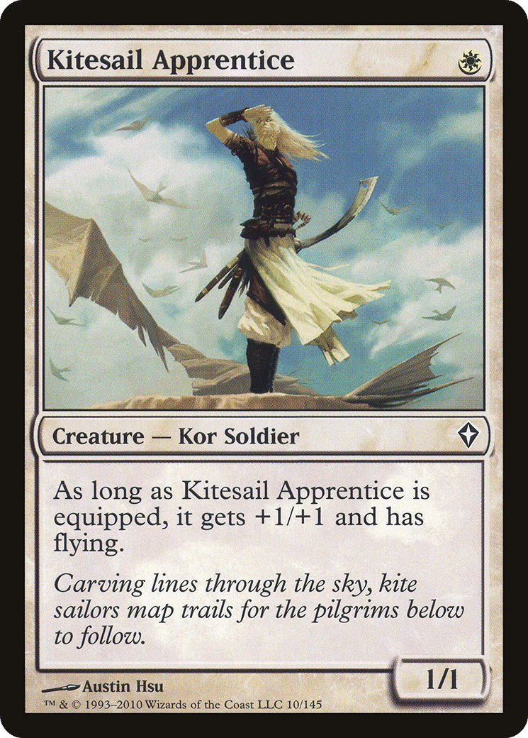 Kitesail Apprentice — Worldwake — Magic: The Gathering