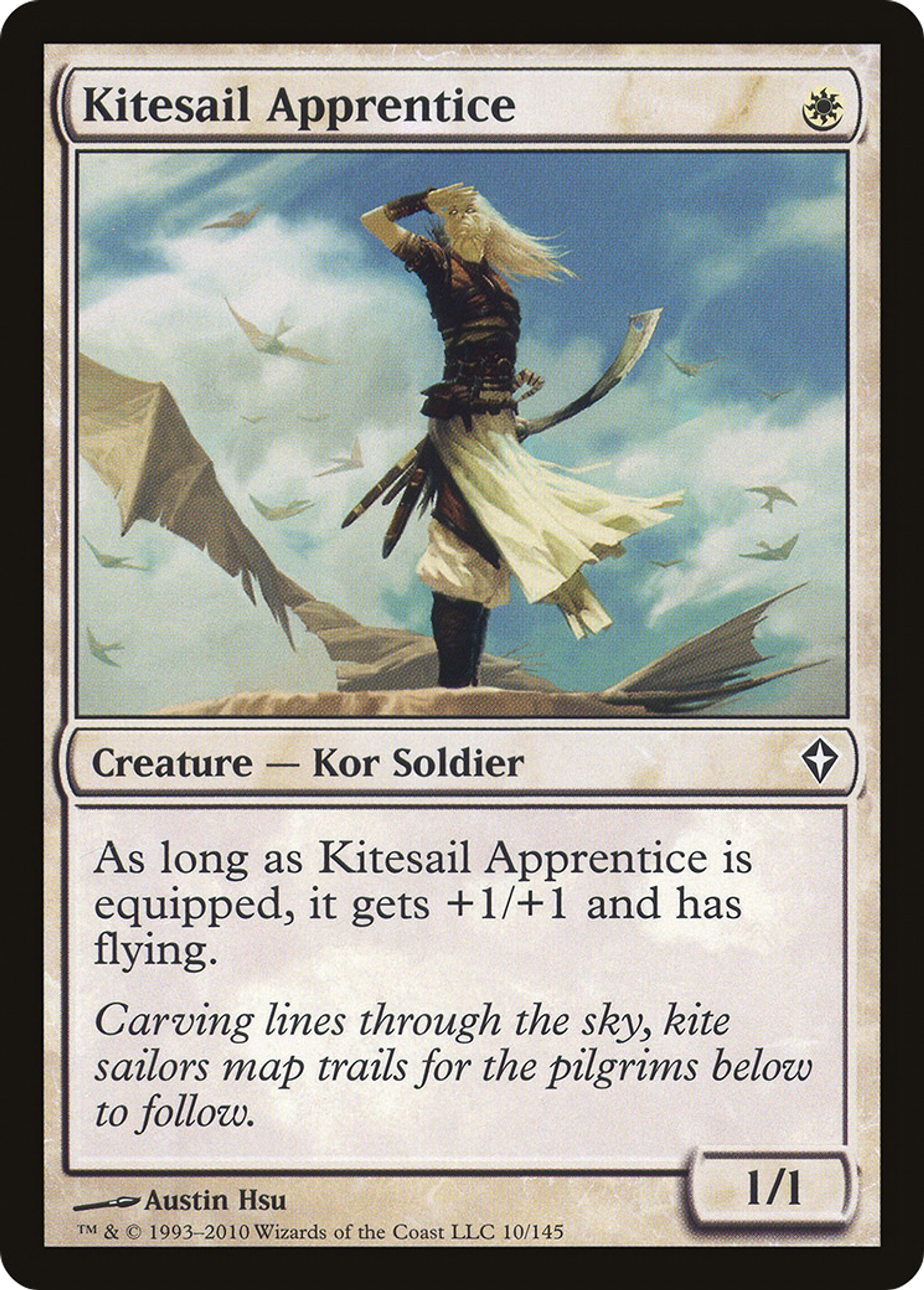 Kitesail Apprentice — Worldwake — Magic: The Gathering
