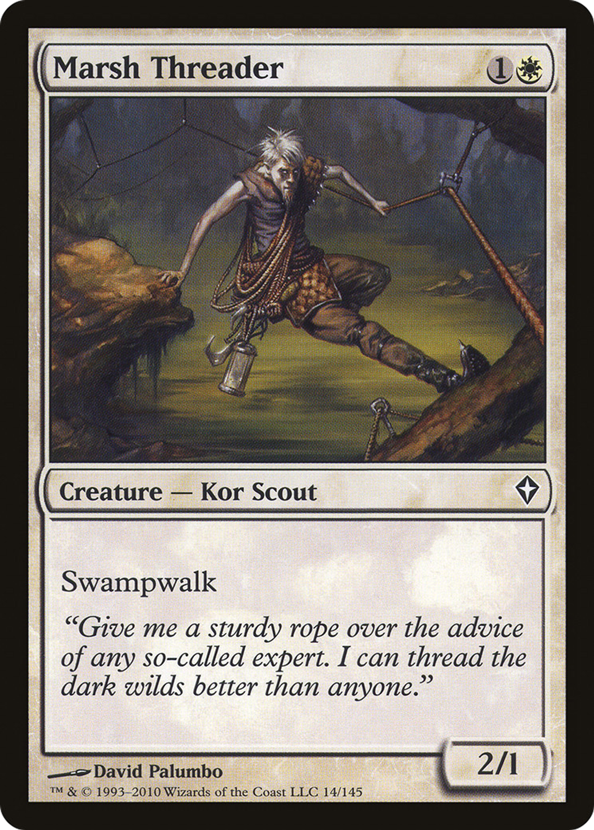 Marsh Threader — Worldwake — Magic: The Gathering