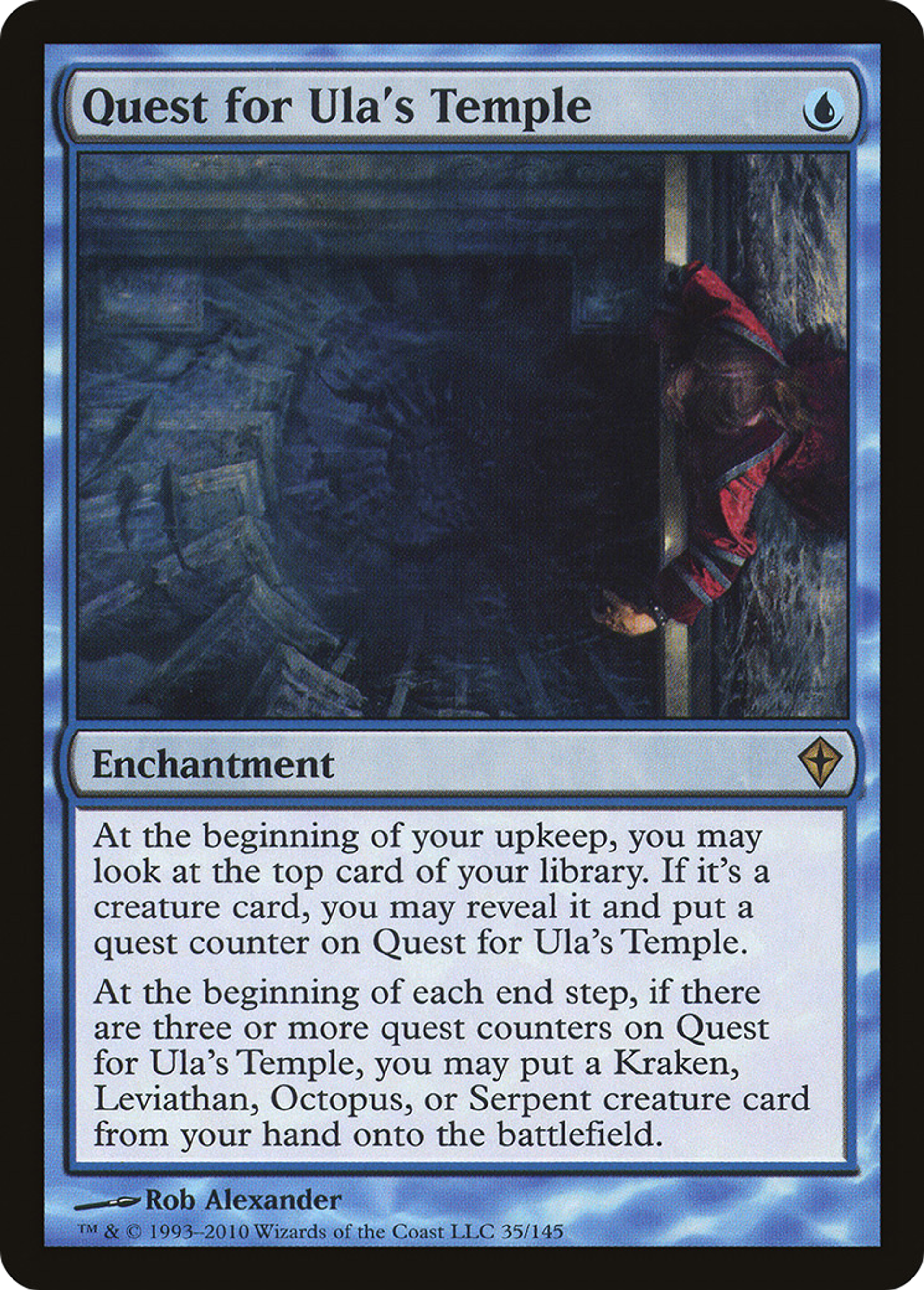 Quest for Ula's Temple — Worldwake — Magic: The Gathering