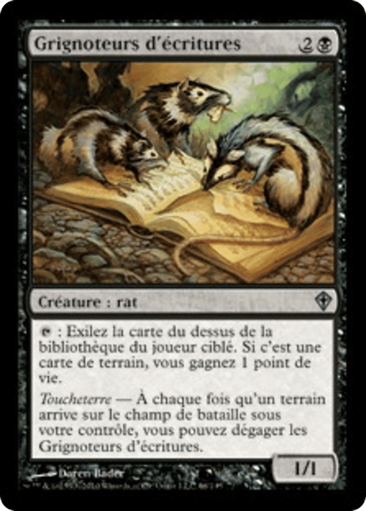 Grignoteurs d'écritures — Worldwake — Magic: The Gathering