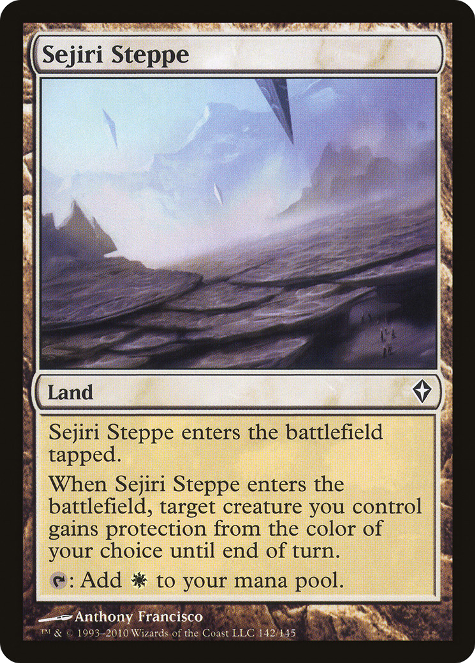 Sejiri Steppe — Worldwake — Magic: The Gathering