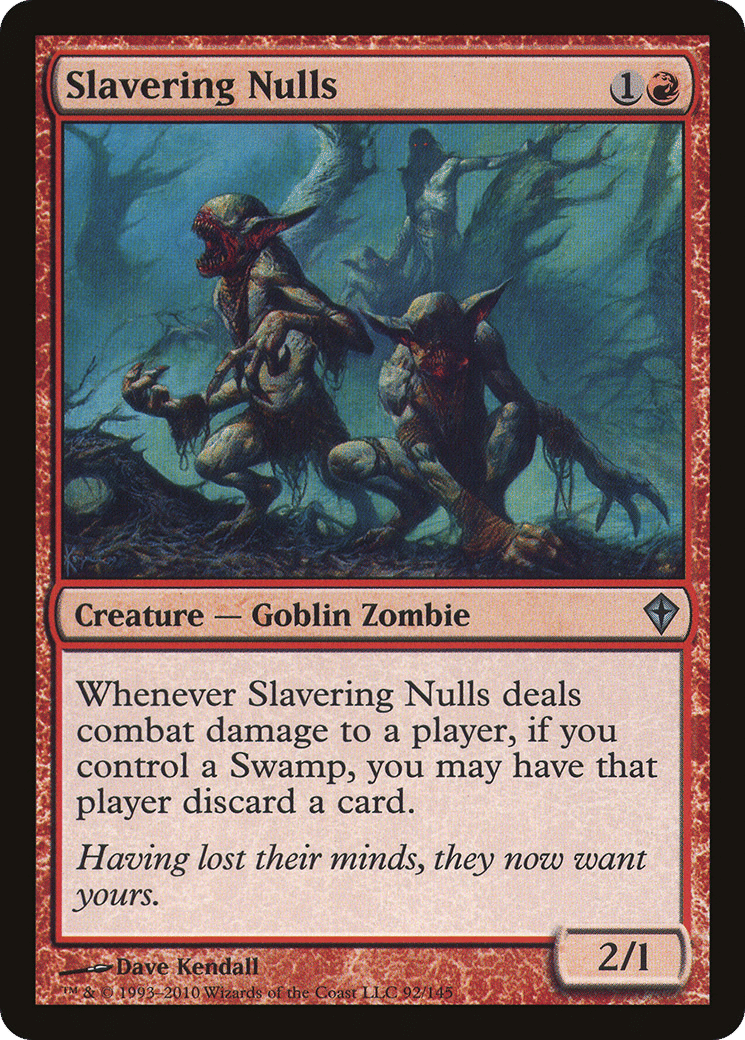 Slavering Nulls — Worldwake — Magic: The Gathering
