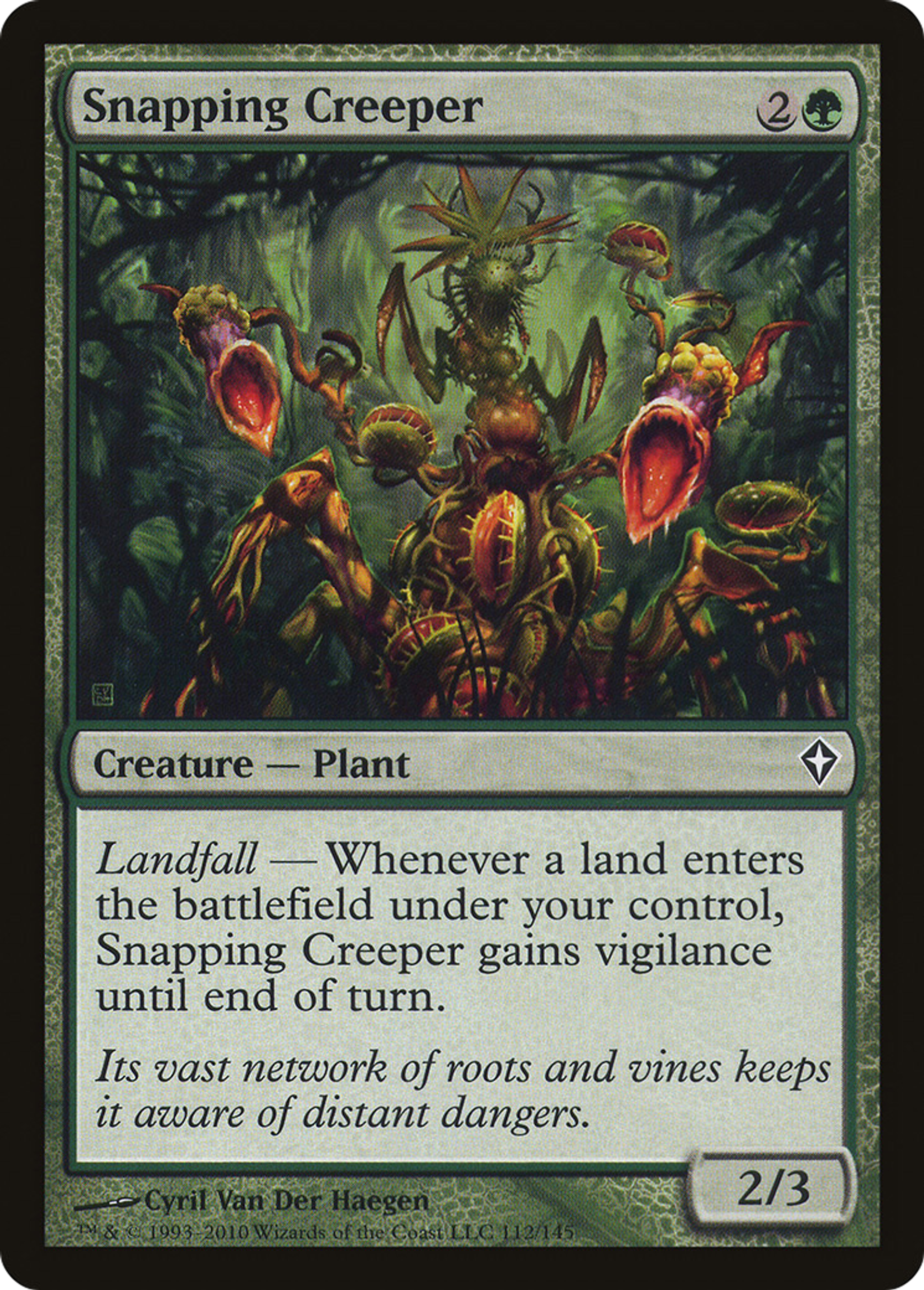 Snapping Creeper — Worldwake — Magic: The Gathering