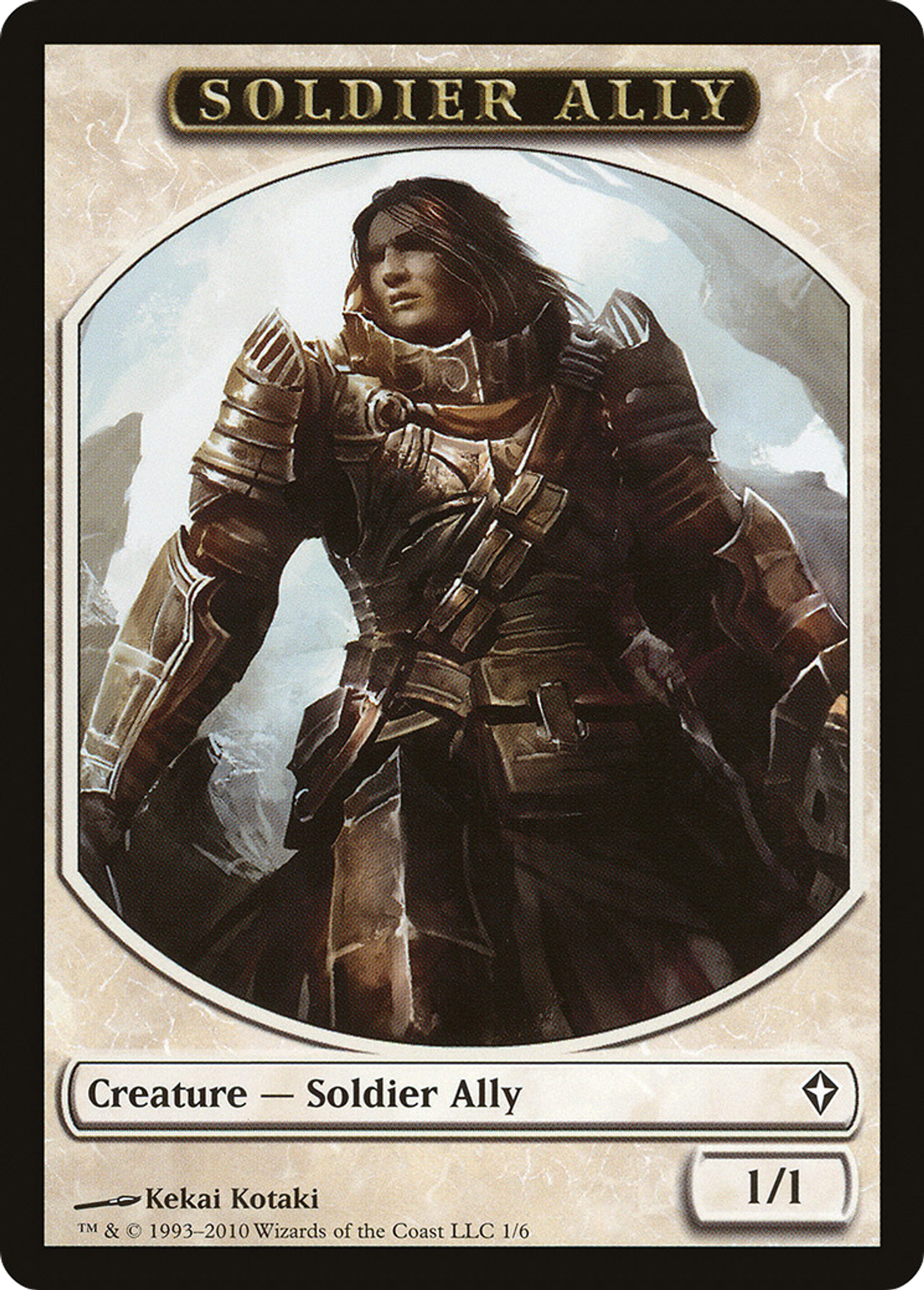 Soldier Ally — Worldwake — Magic: The Gathering