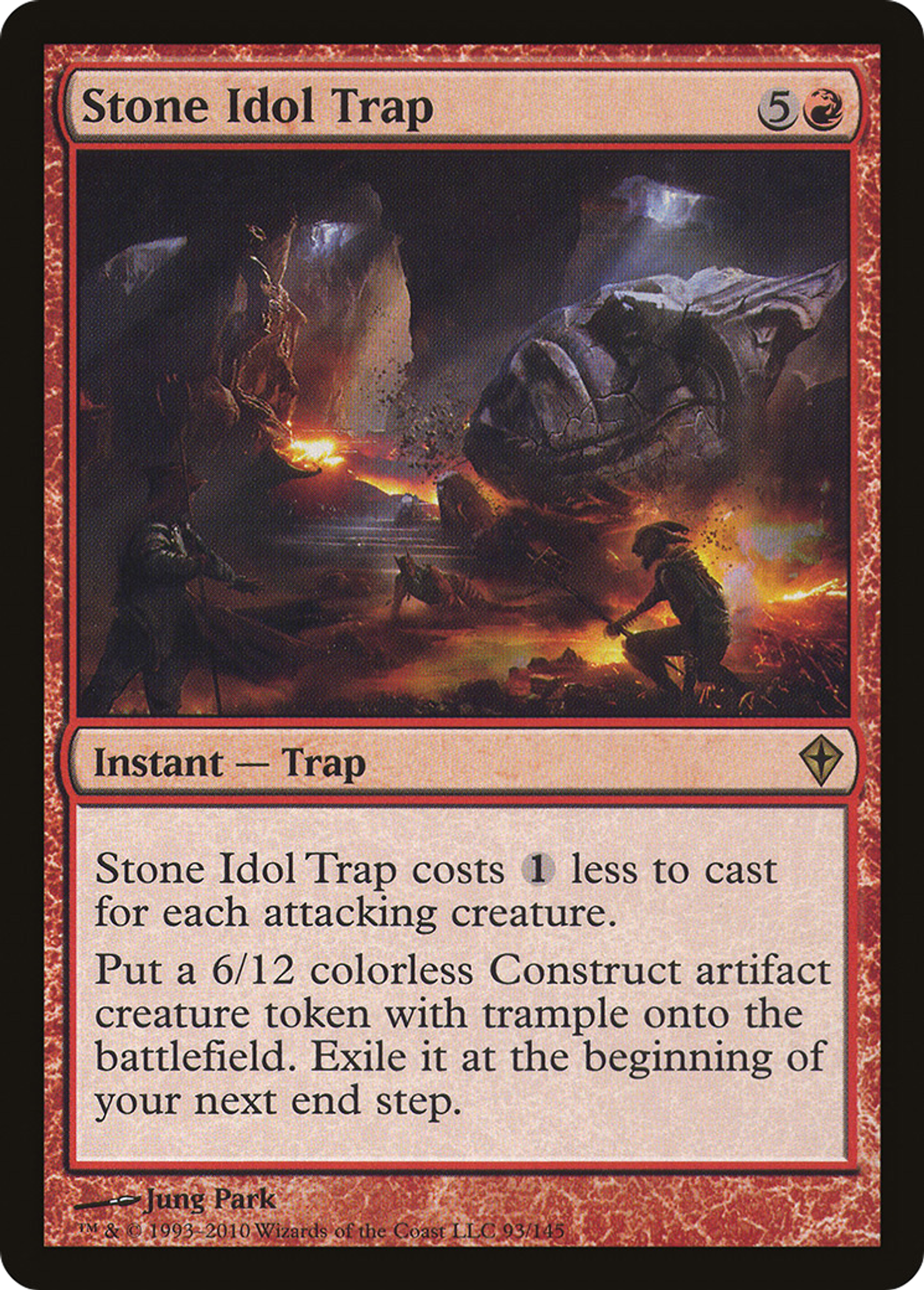 Stone Idol Trap — Worldwake — Magic: The Gathering