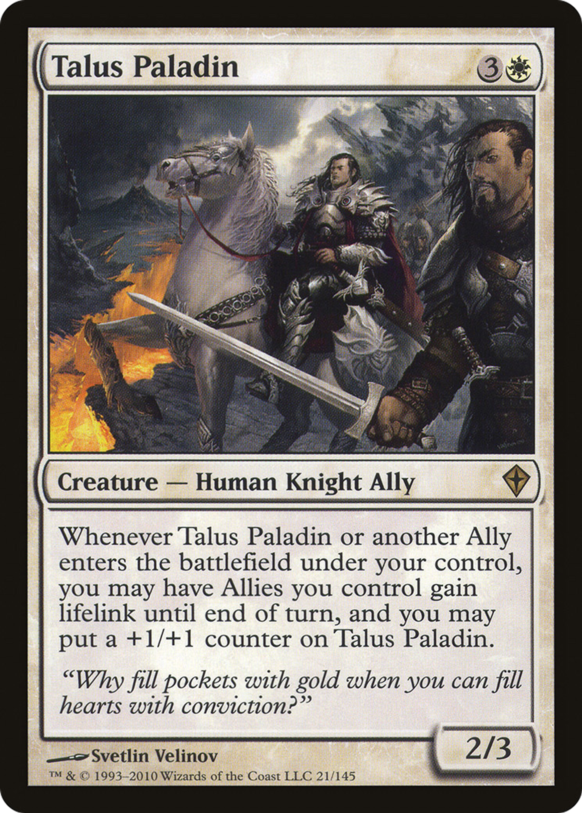 Talus Paladin — Worldwake — Magic: The Gathering