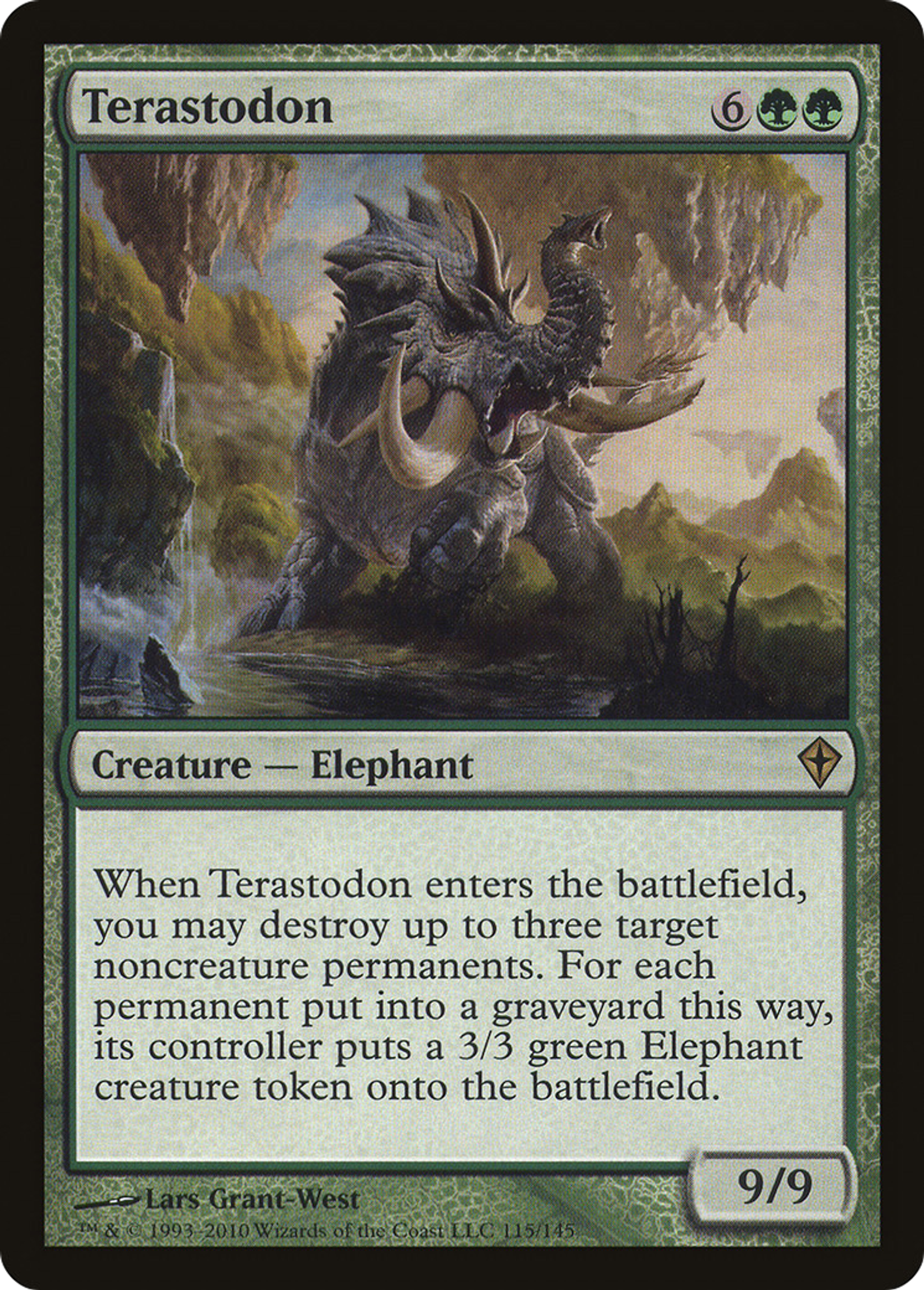 Terastodon — Worldwake — Magic: The Gathering