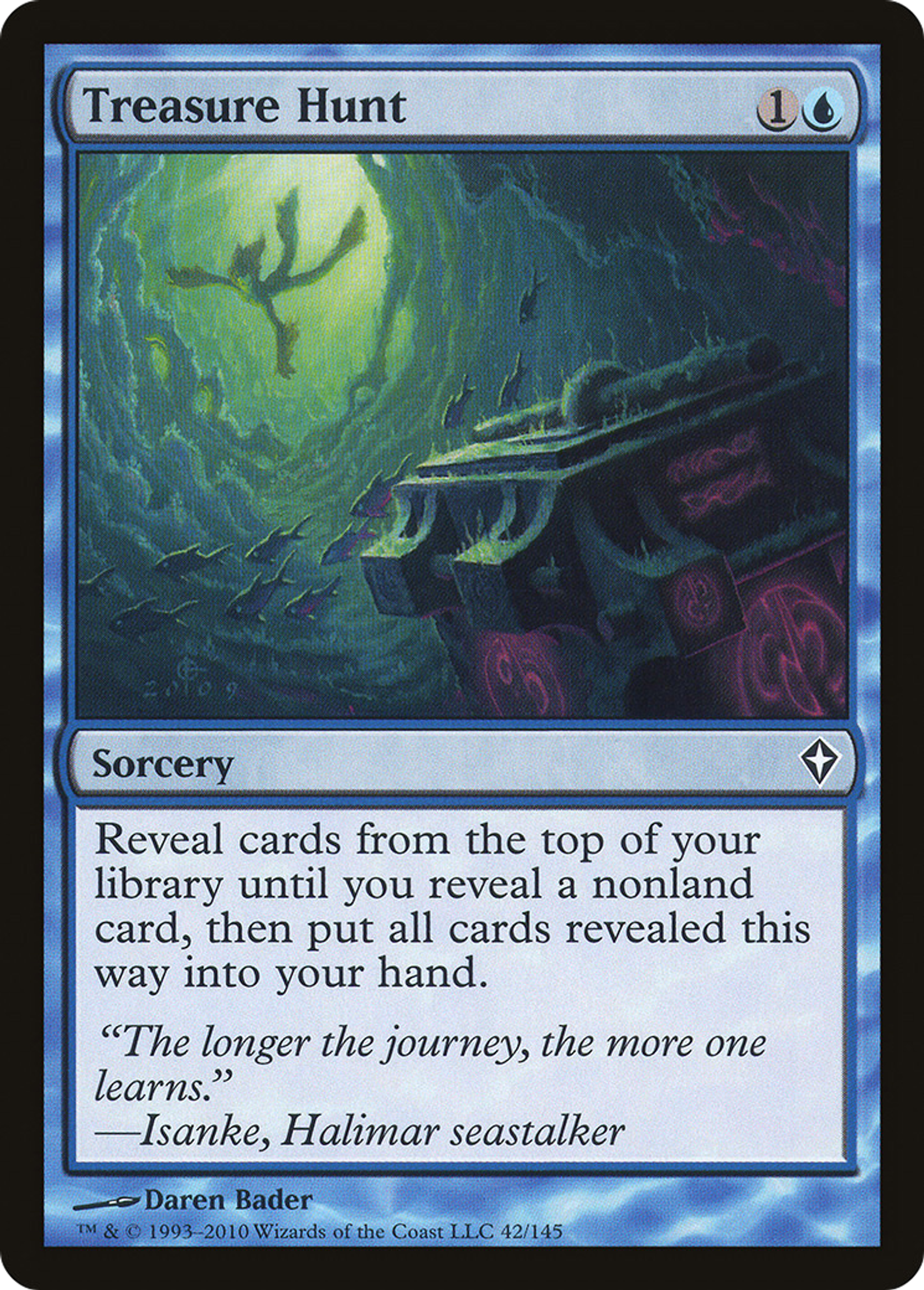 Treasure Hunt — Worldwake — Magic: The Gathering