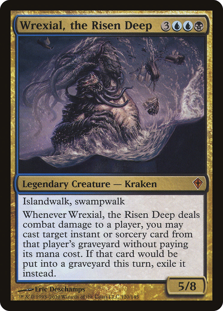 Wrexial, the Risen Deep — Worldwake — Magic: The Gathering