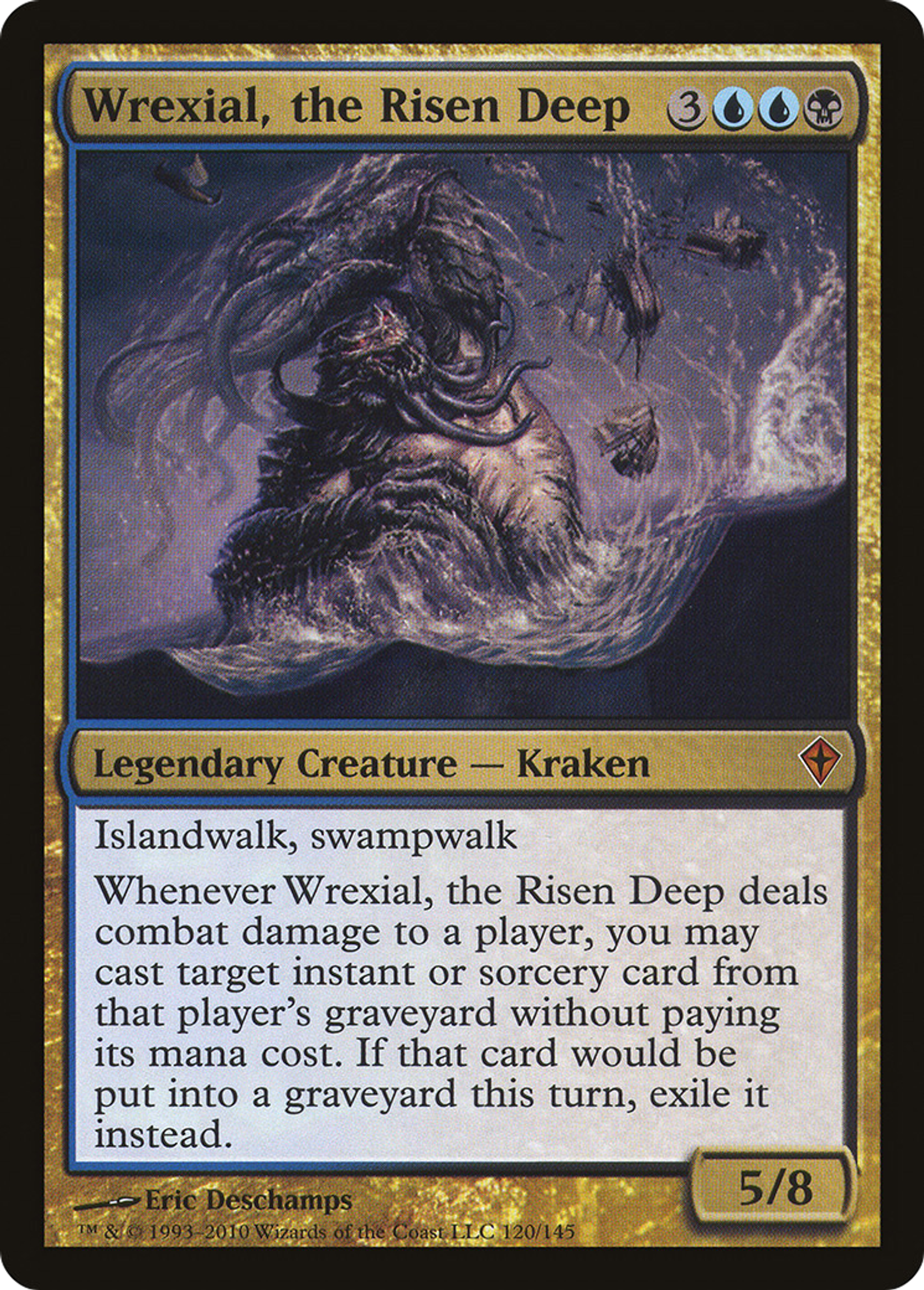 Wrexial, the Risen Deep — Worldwake — Magic: The Gathering