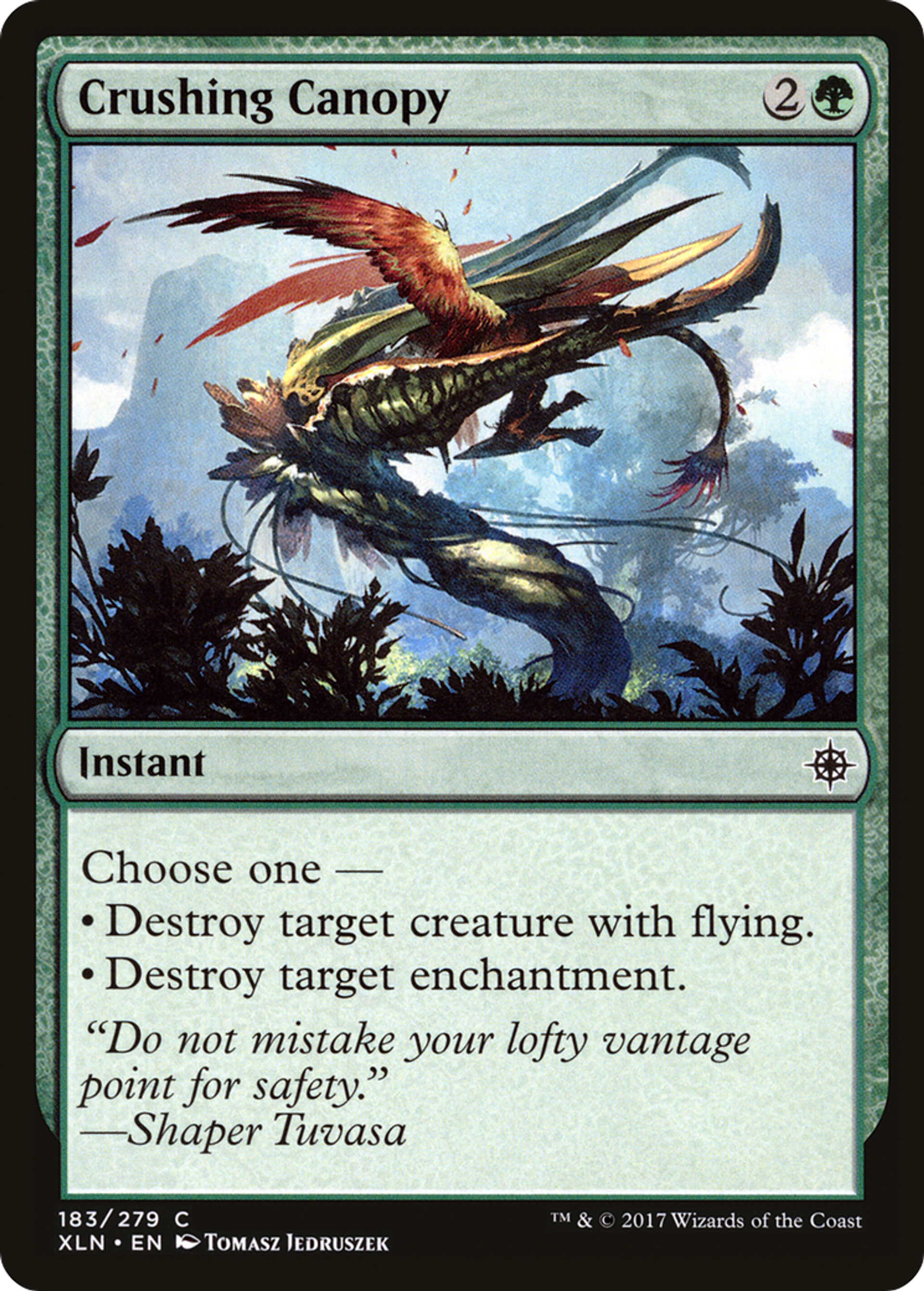 Canopée écrasante — Ixalan — Magic: The Gathering