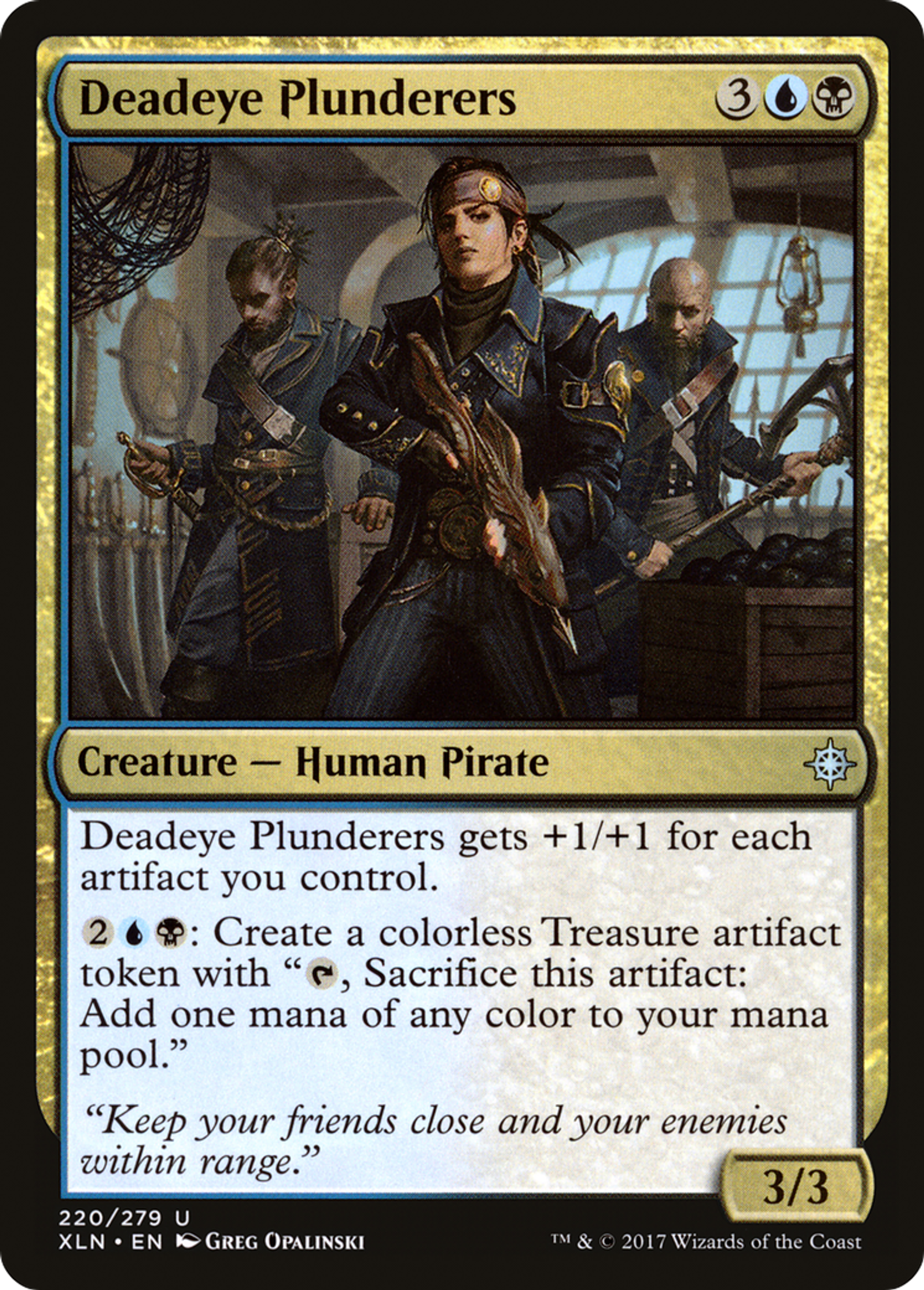 Deadeye Plunderers — Ixalan — Magic: The Gathering