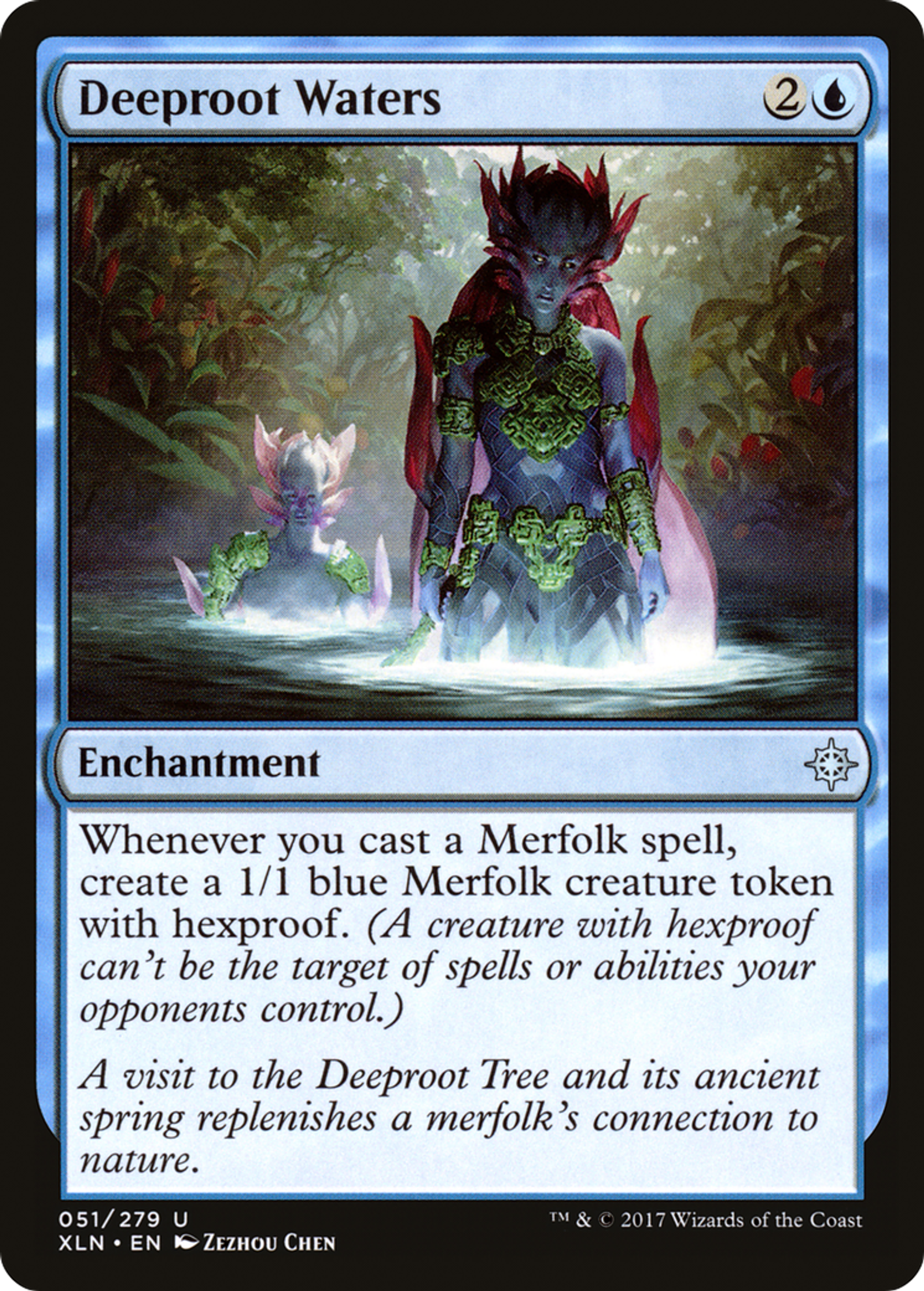 Deeproot Waters — Ixalan — Magic: The Gathering