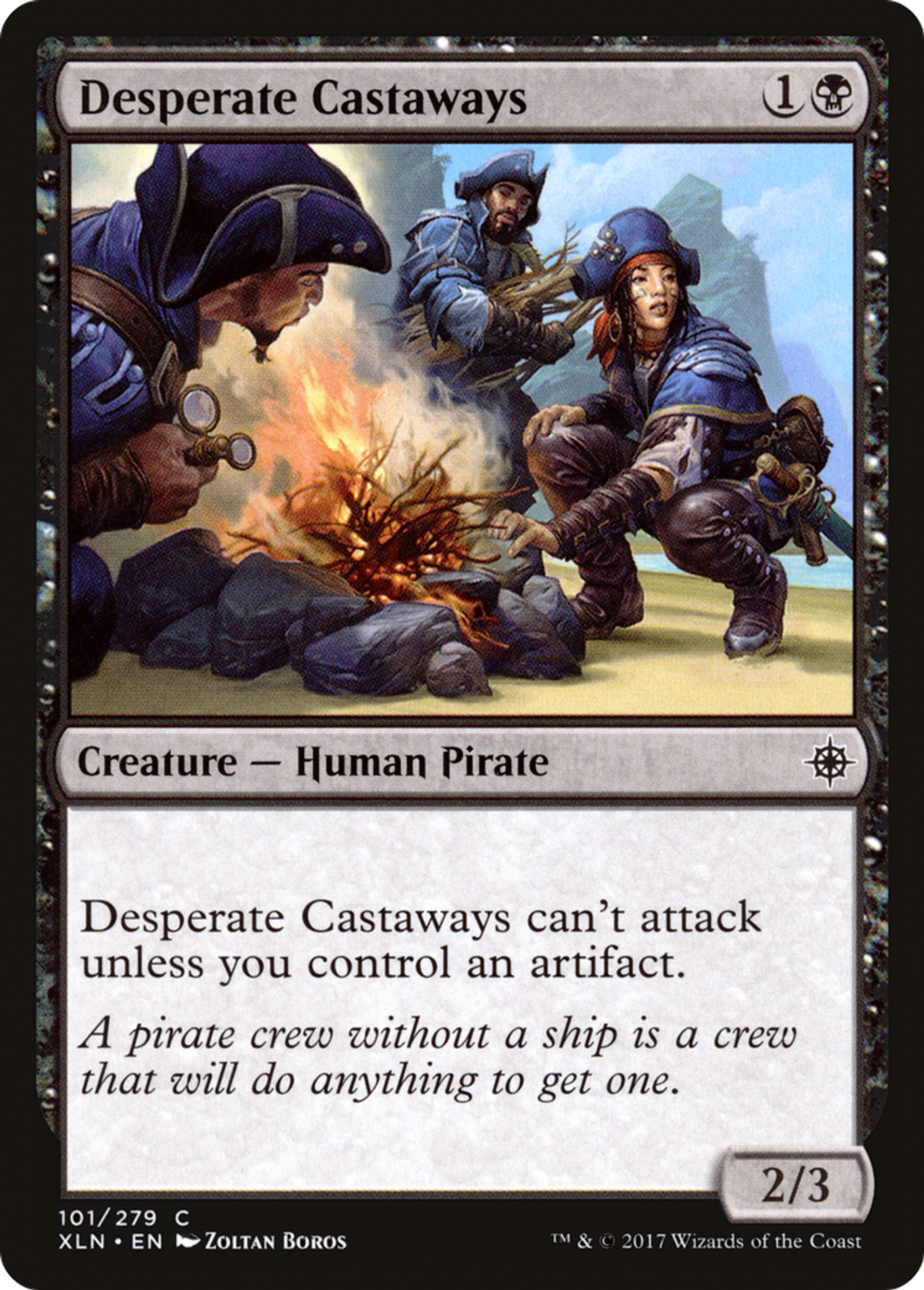 Naufragés désespérés — Ixalan — Magic: The Gathering