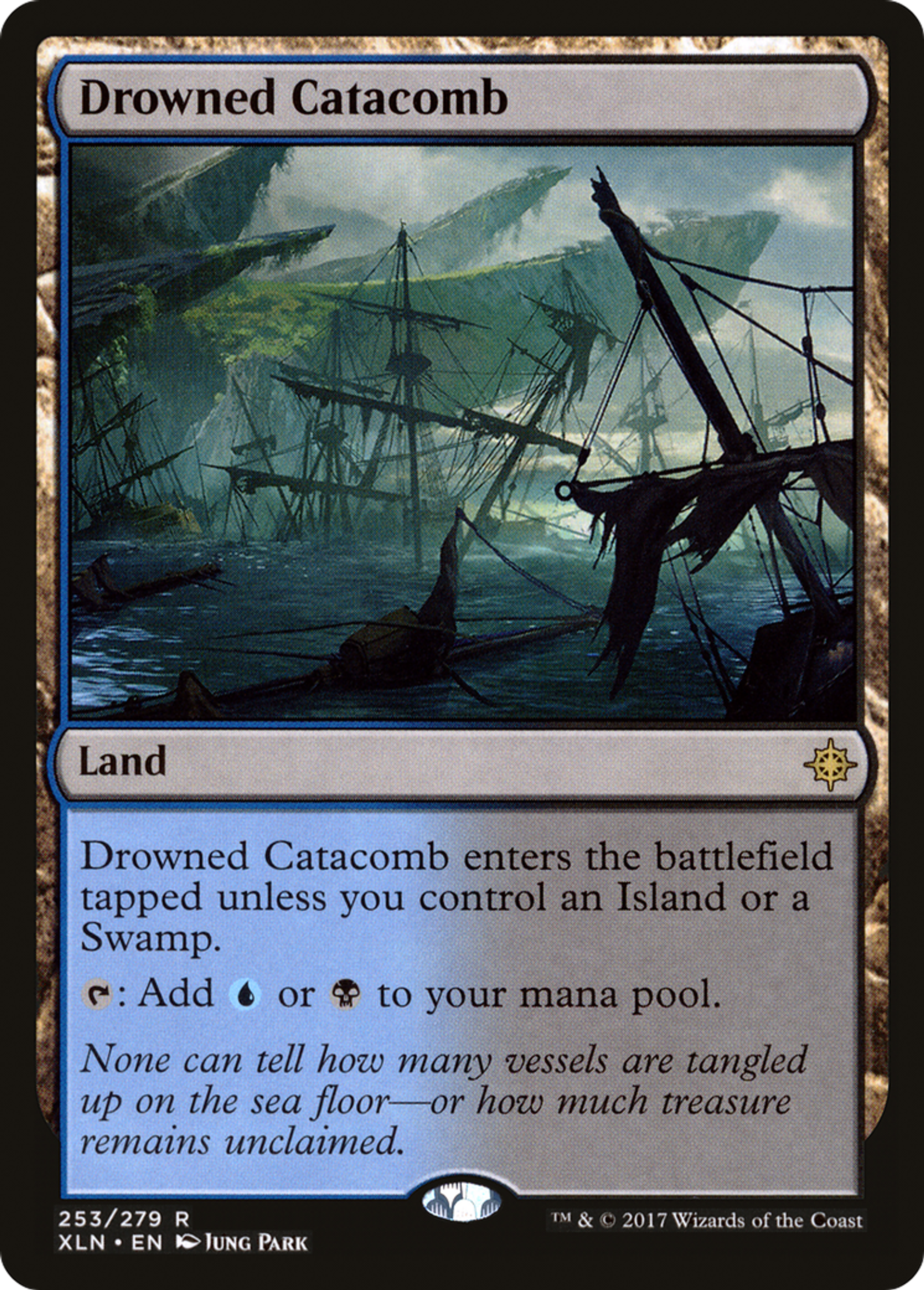 Catacombes noyées — Ixalan — Magic: The Gathering