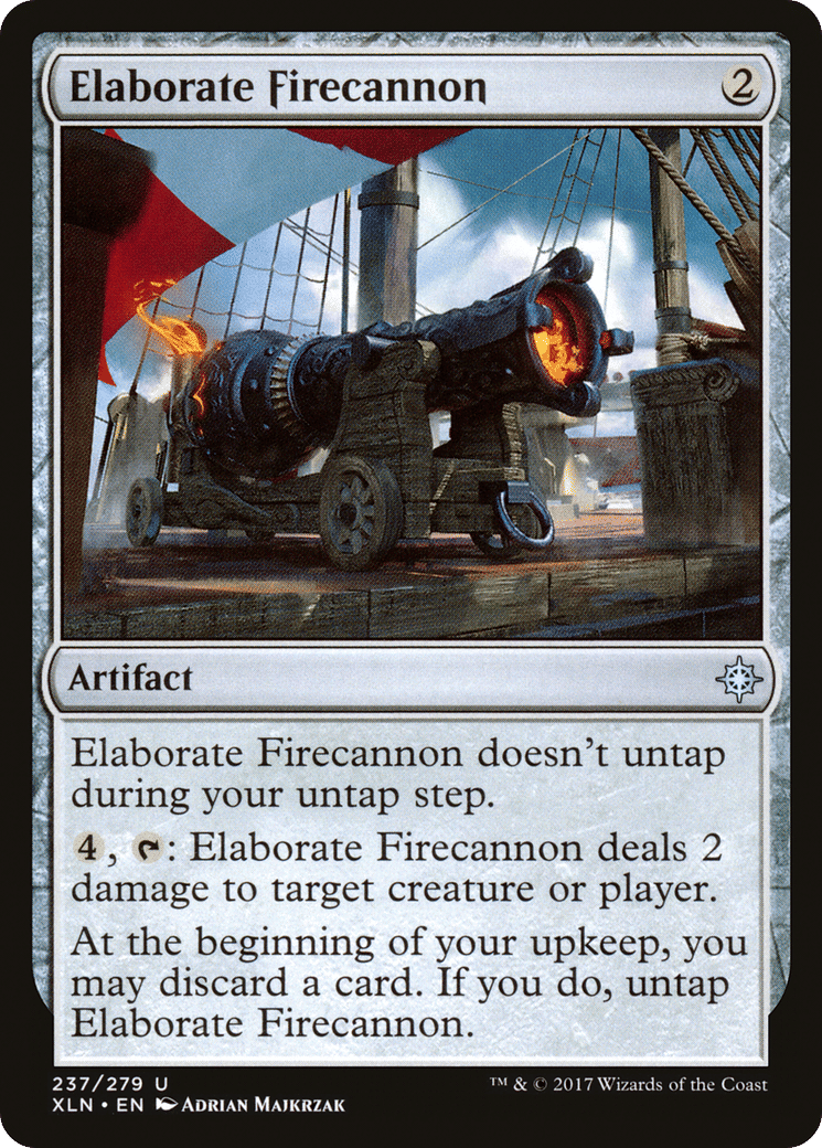 Elaborate Firecannon — Ixalan — Magic: The Gathering