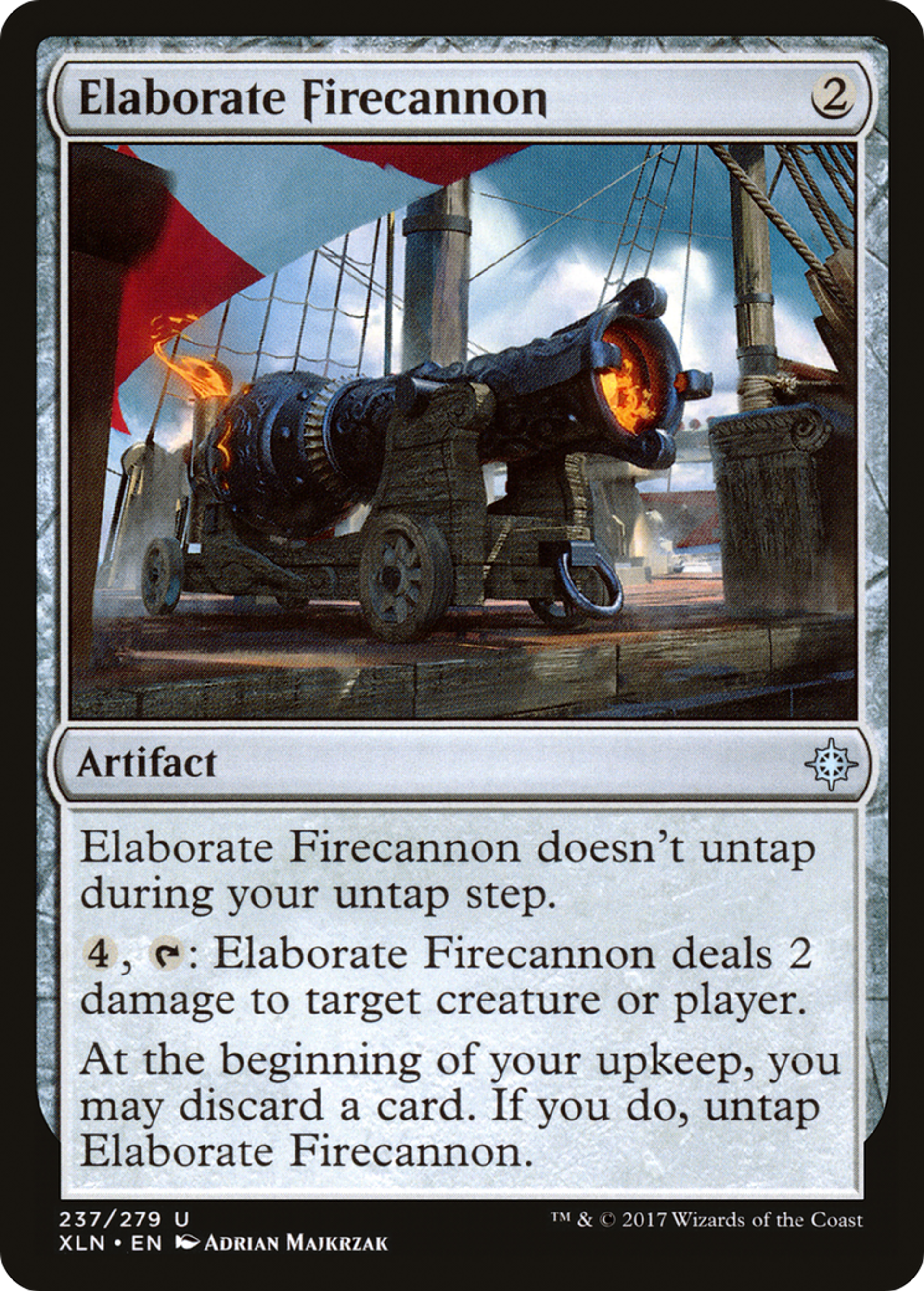 Elaborate Firecannon — Ixalan — Magic: The Gathering