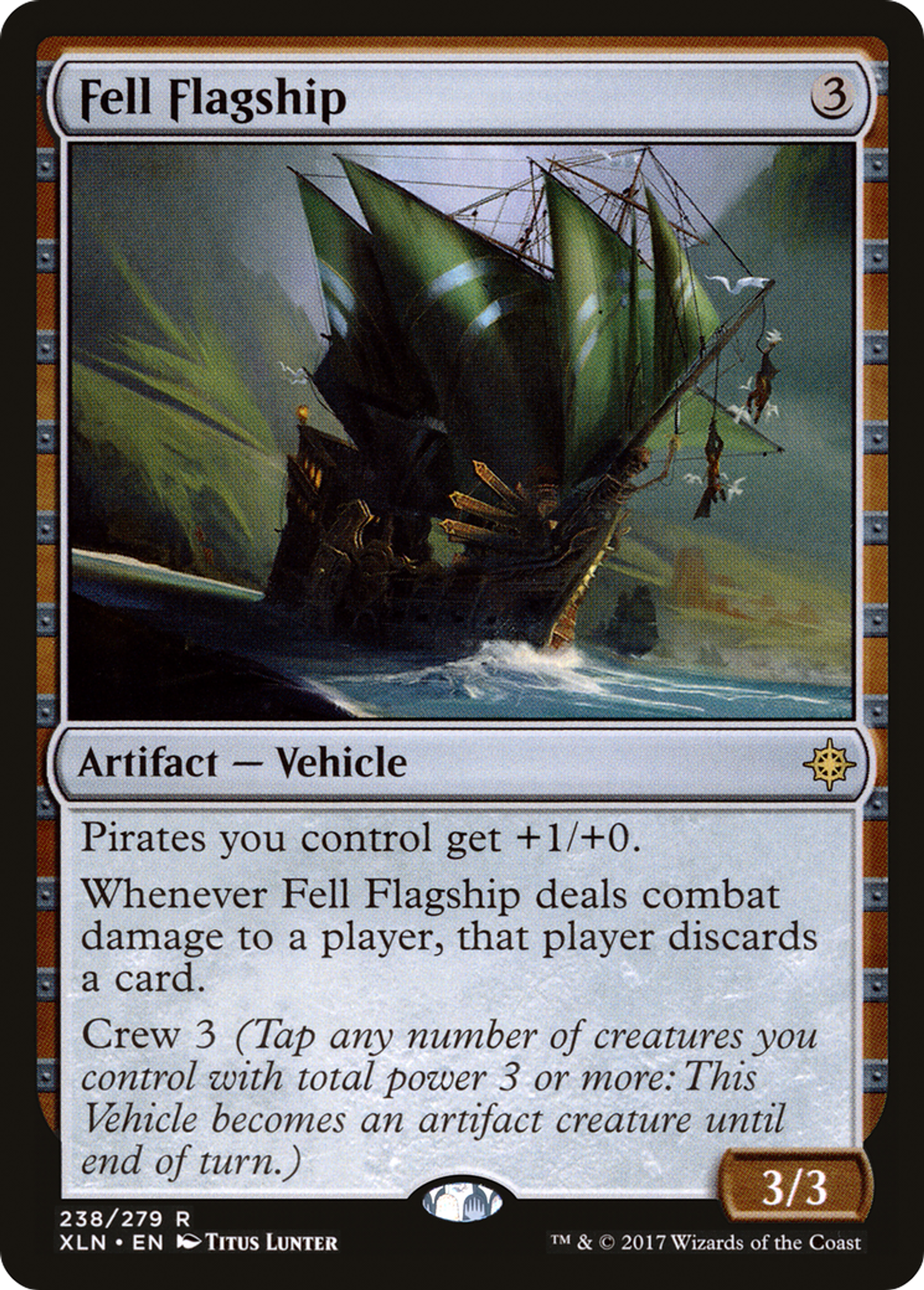 Fell Flagship — Ixalan — Magic: The Gathering