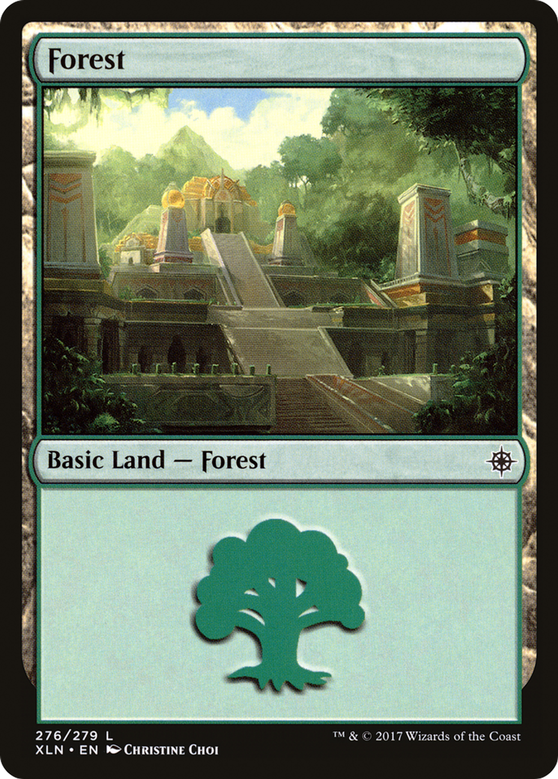 Forest — Ixalan — Magic: The Gathering