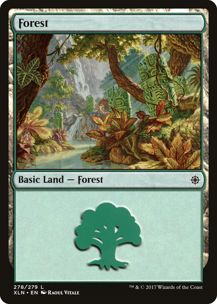 Forest — Ixalan — Magic: The Gathering