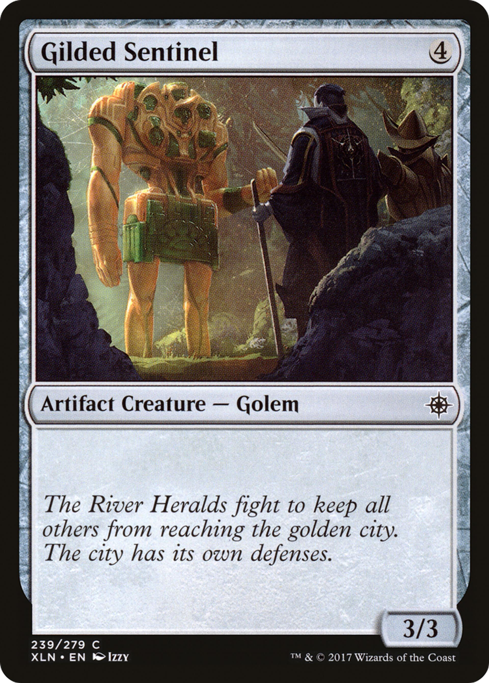 Gilded Sentinel — Ixalan — Magic: The Gathering