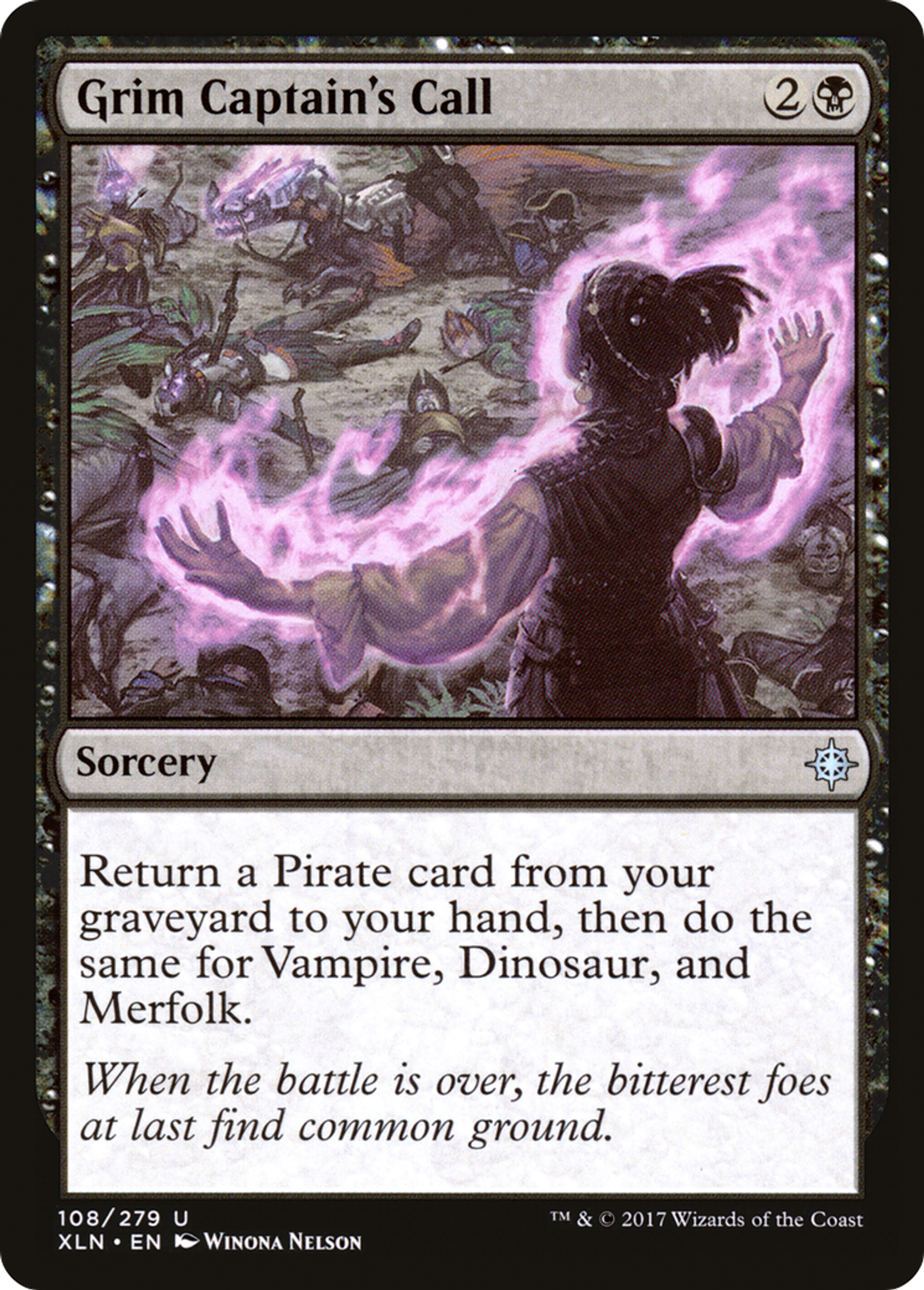 Appel du capitaine sinistre — Ixalan — Magic: The Gathering