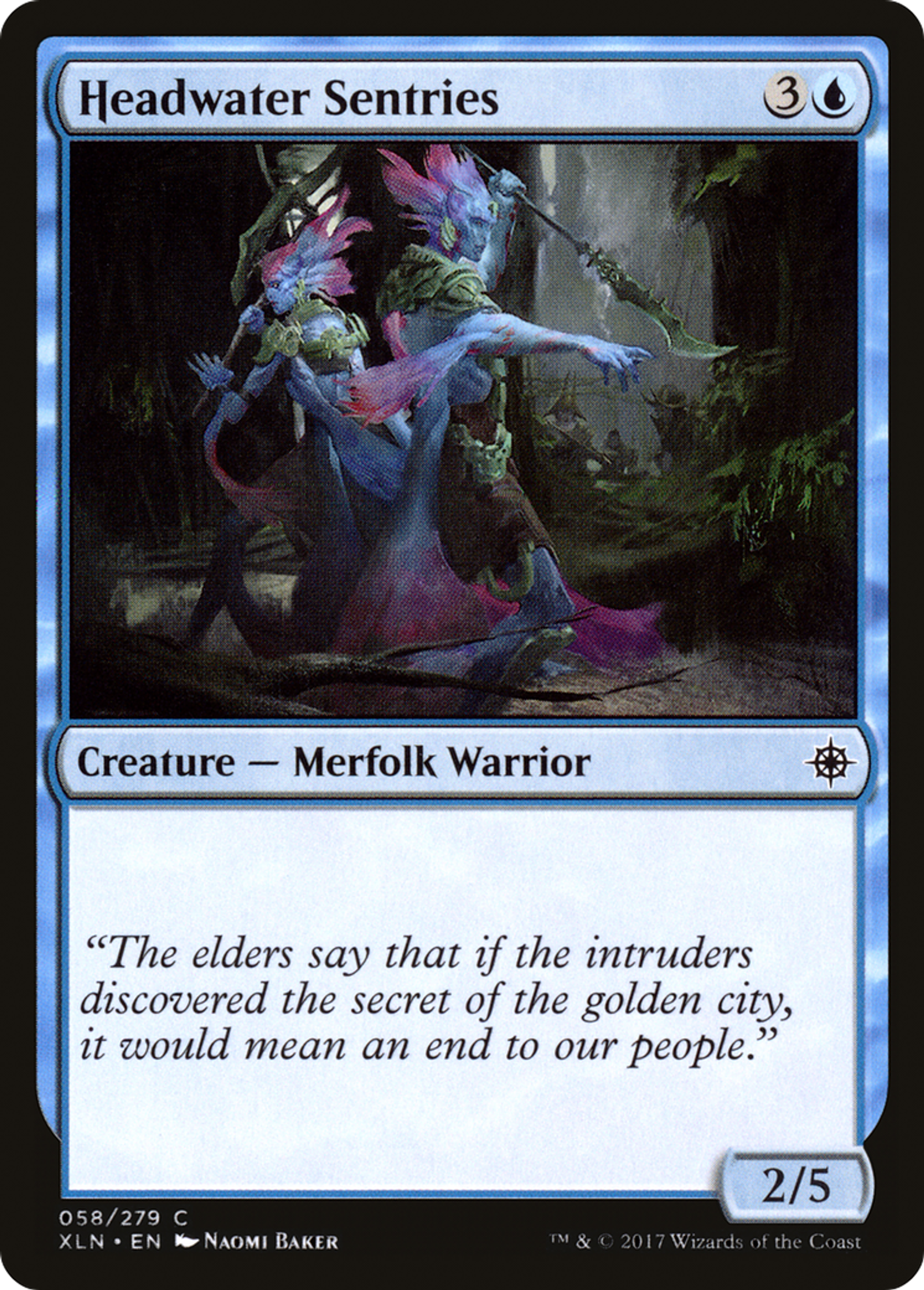 Sentinelles des sources — Ixalan — Magic: The Gathering