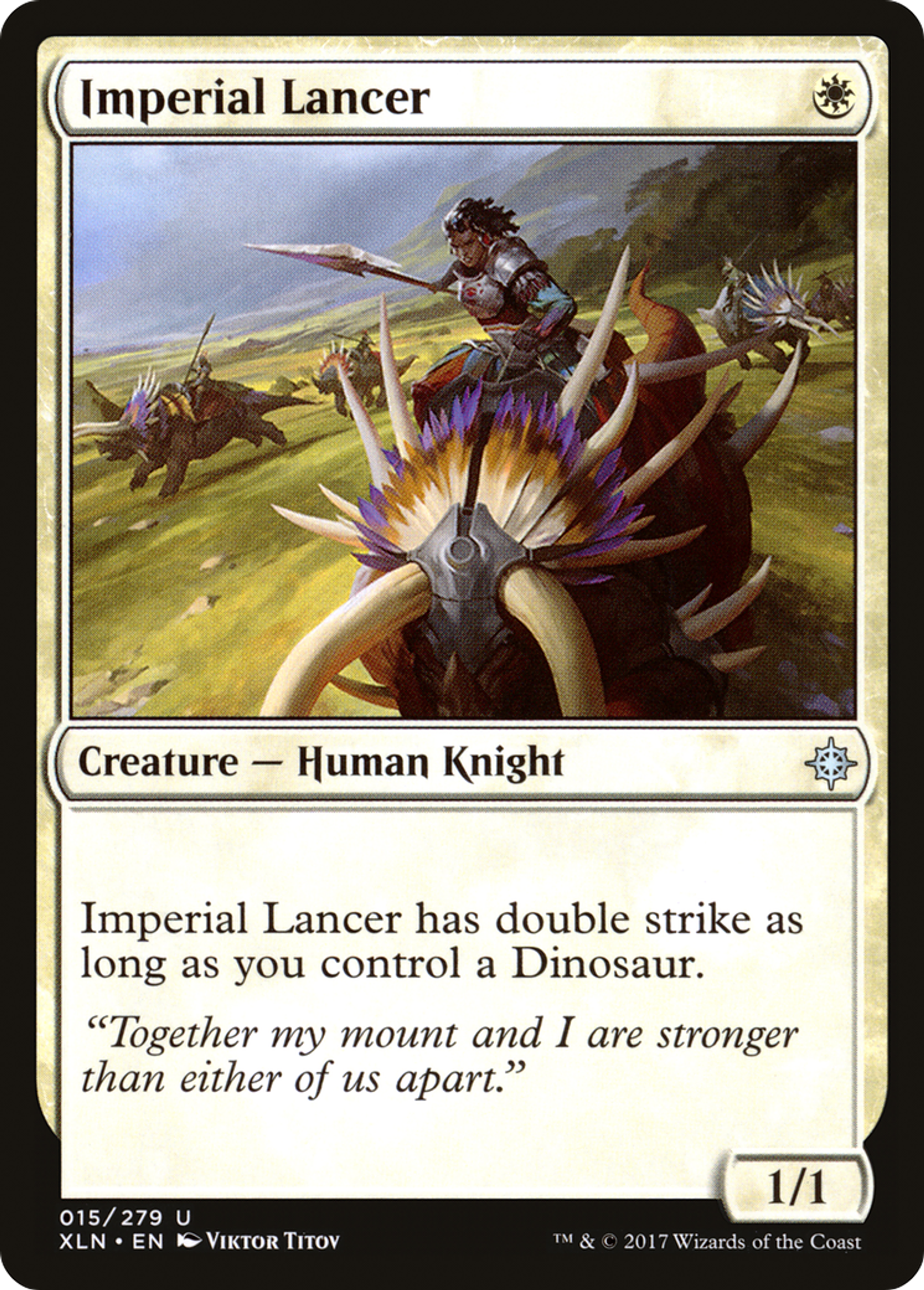 Imperial Lancer — Ixalan — Magic: The Gathering