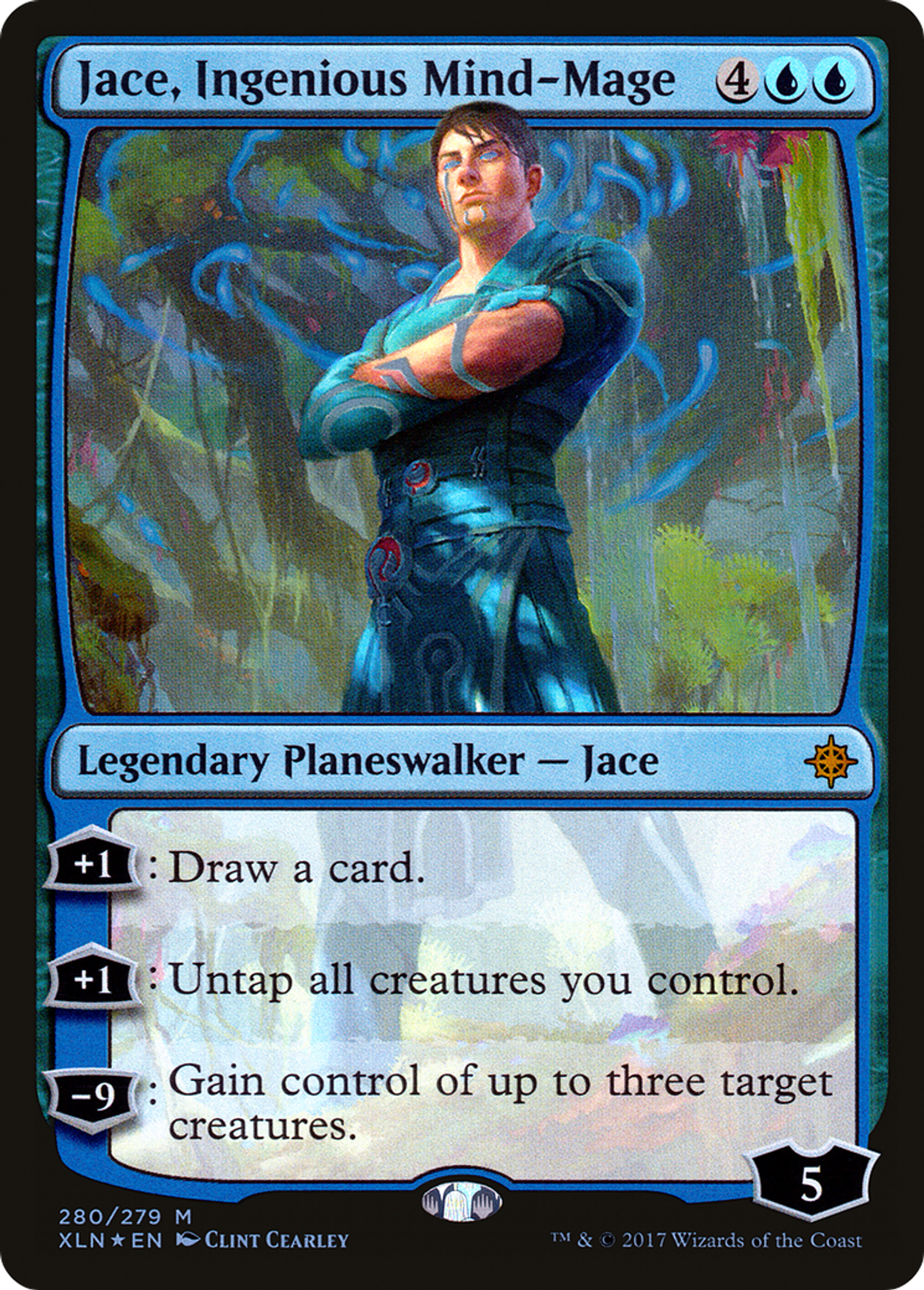 Jace, Ingenious Mind-Mage — Ixalan — Magic: The Gathering